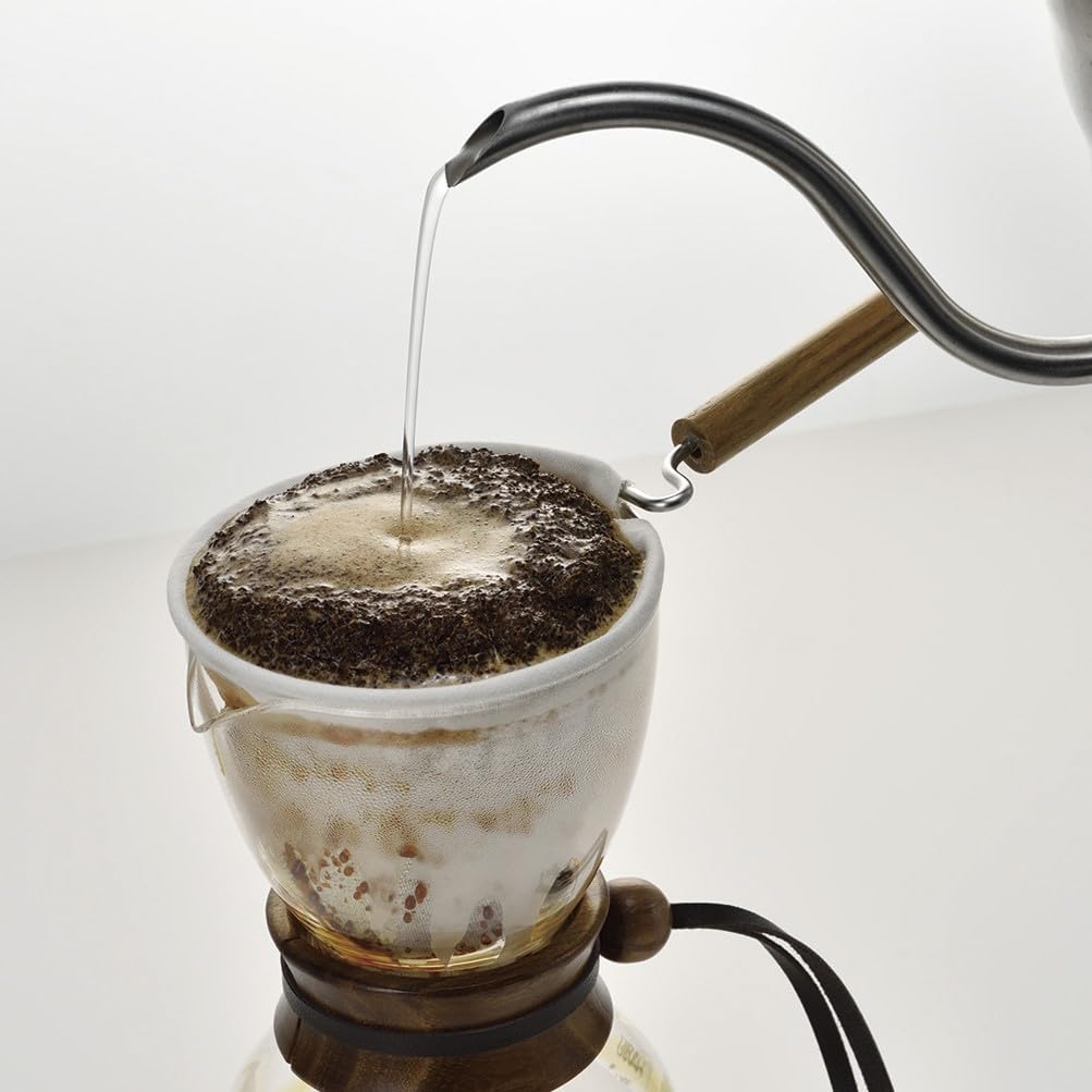 Hario Woodneck Drip Pot, 480ml, Acacia Wood