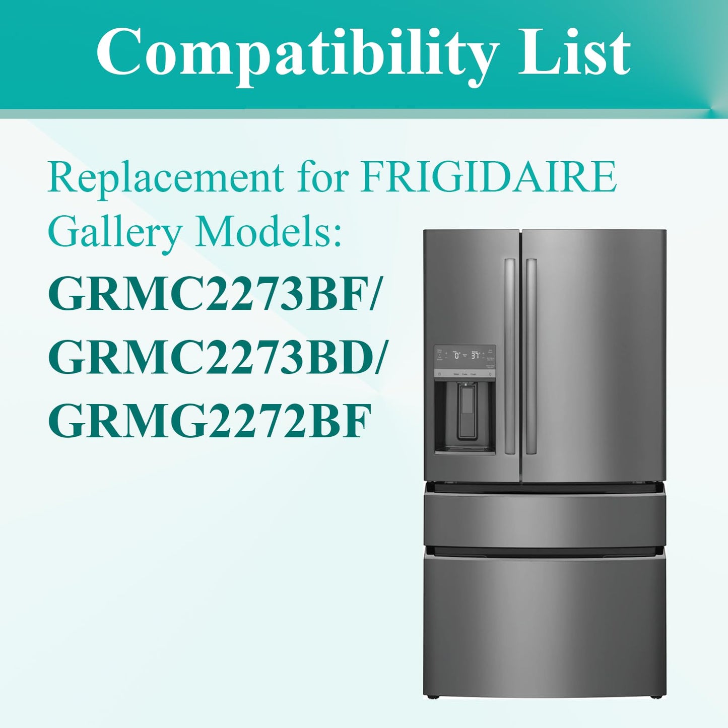 8 Pcs PureAir PK-2 Produce Keeper Plus Refills Replacement for FRIGIDAIRE Gallery Models GRMC2273BF, GRMC2273BD and GRMG2272BF, FRPAPK2RFf Fridge Filter Replacement