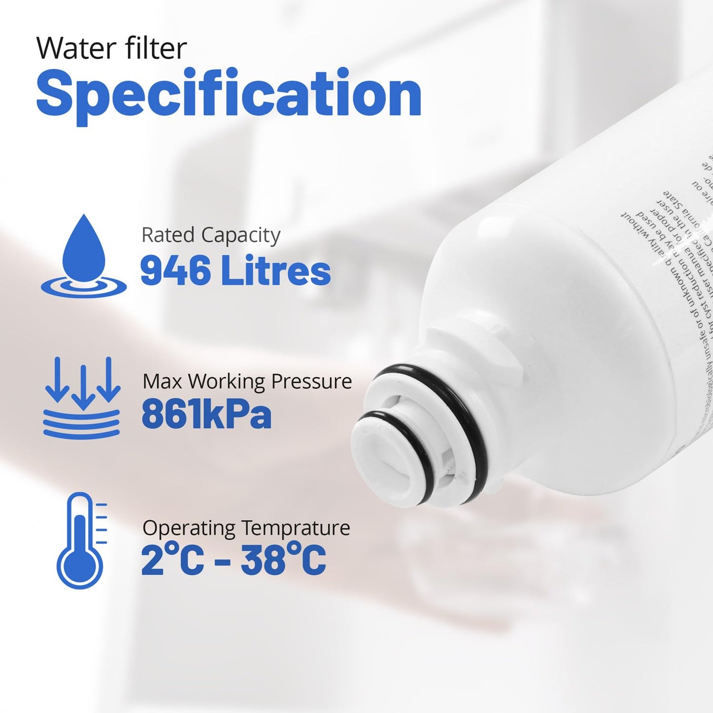 Bosch Ultra Clarity Pro Water Filter (BORPLFTR50)