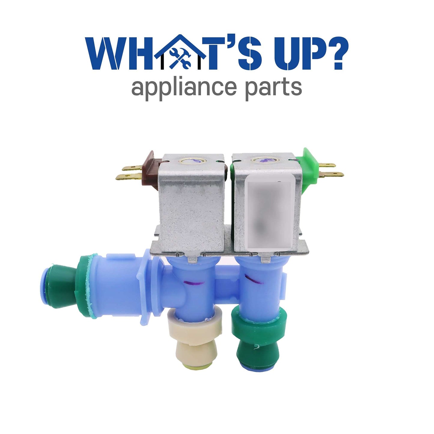 What's Up? W10312696 Washer Water Inlet Valve Replacement Part for Whirlpool Washers Replaces AP6019288 PS11752594