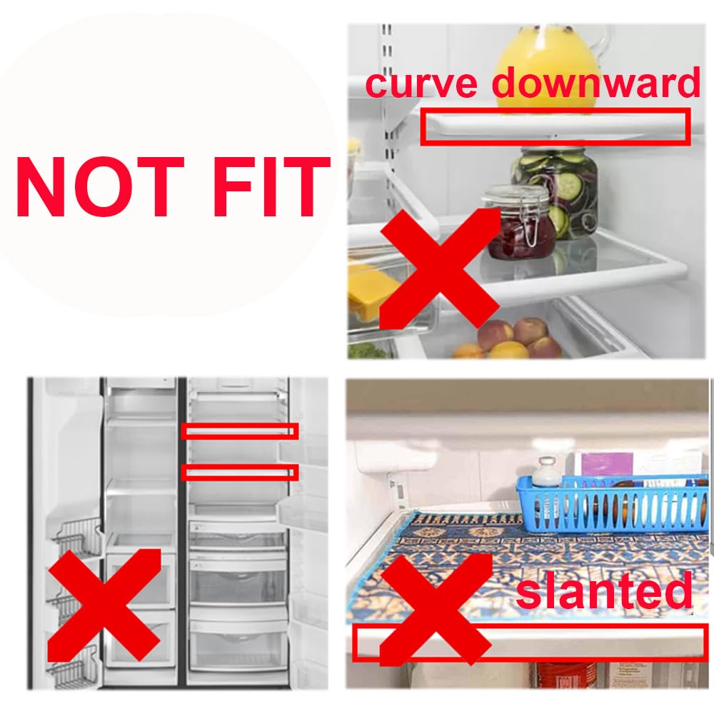 Refrigerator Organizer Bins with Handle - Farochy 2PCS Pull-out Fridge Drawer Organizer Refrigerator Storage Box Refrigerator Egg Drawer