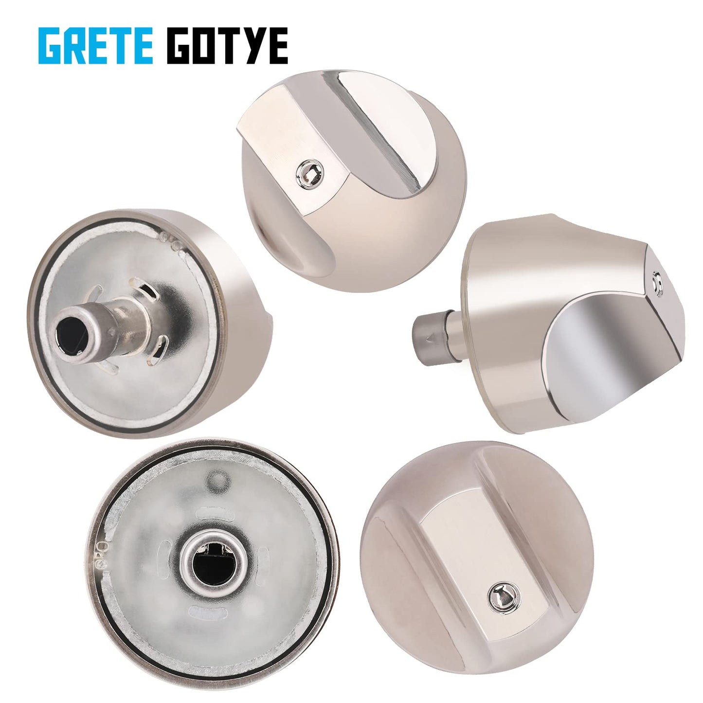 WB03X32194 WB03T10329 Cooktop Burner Knob for GE Cafe Series Gas Range. Burner Control Knob Replace WB03T10329, WB03X25889, WB03X32194, 4920893. 5pcs