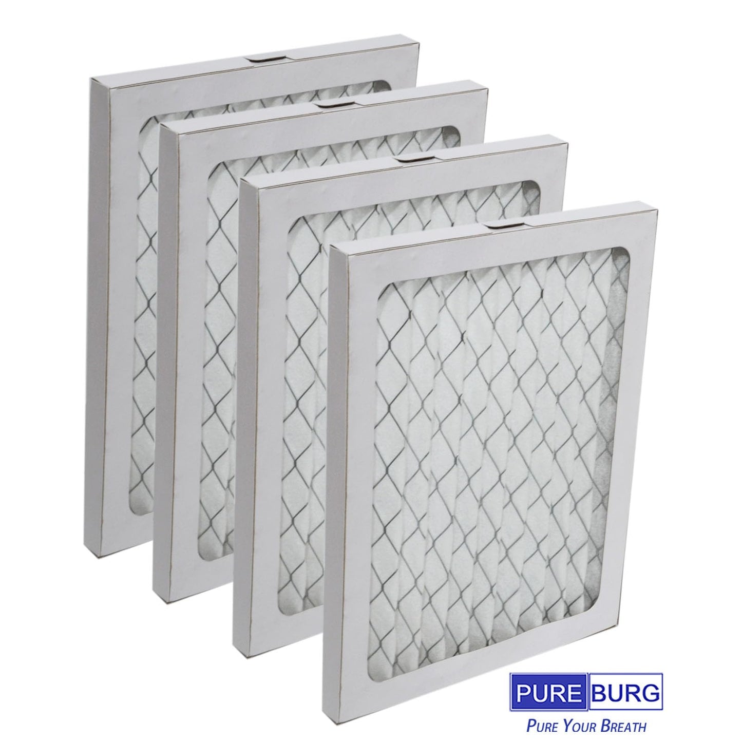 PUREBURG Replacement Filter Compatible with Honeywell TrueDRY DH65 DR65 Dehumidifier, Replace Part 50049537-002/U & 50049537-005,4-Pack MERV 11