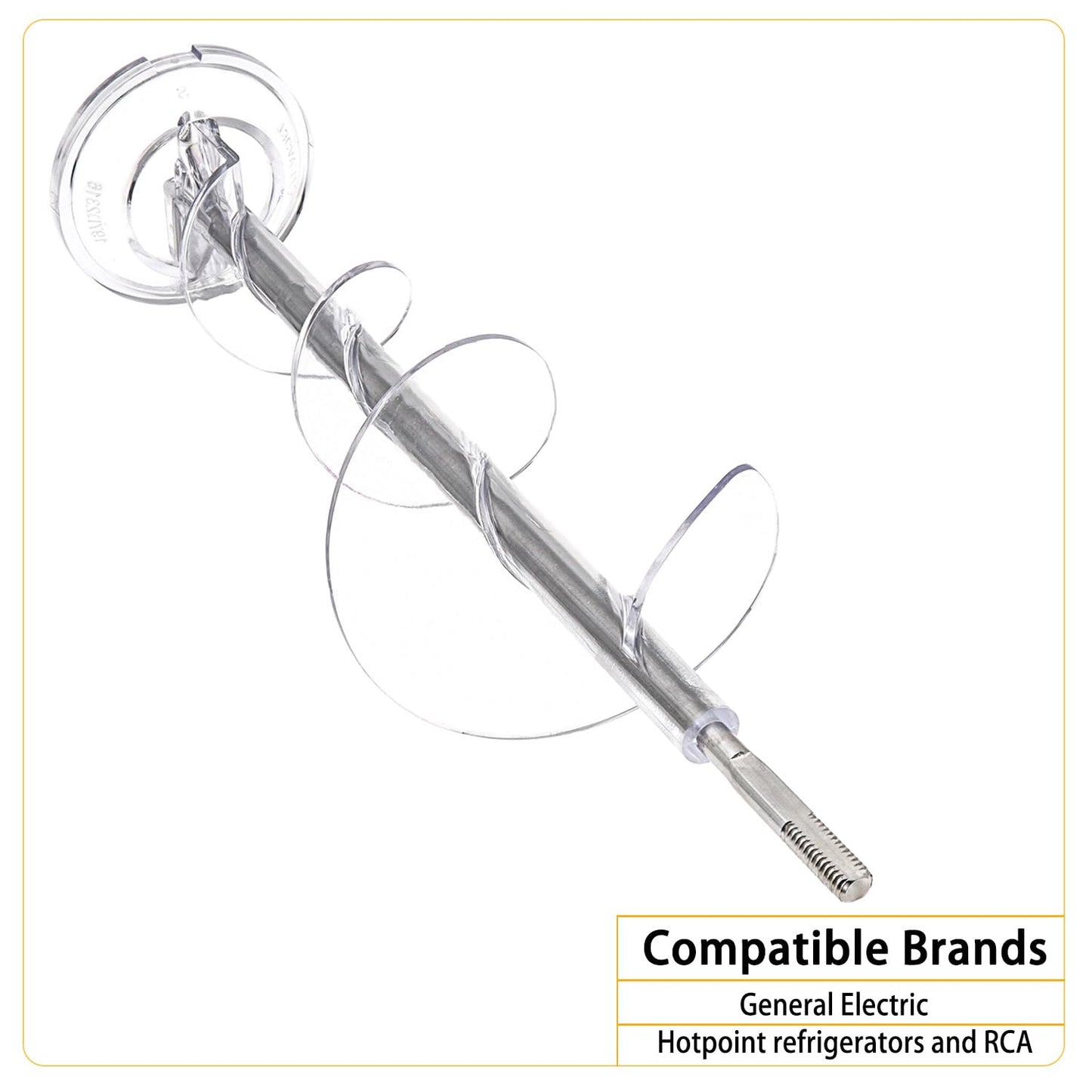197d2316g020 Ice Make Auger by SupHomie - Compatible with GE Hotpoint Refrigerator Ice Bucket Auger