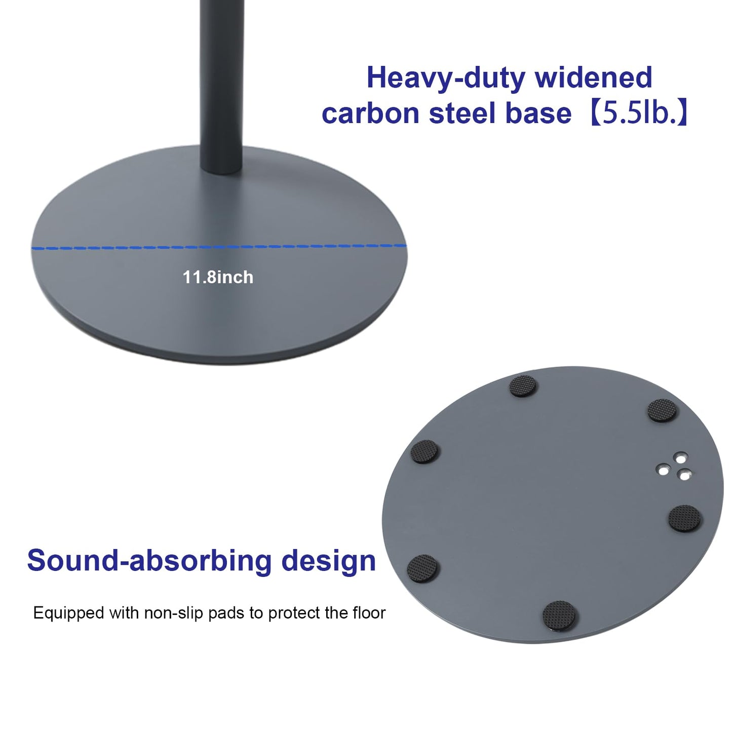 Sllolsupport Vacuum Stand Compatible for Dyson V7V8V10V11V12V15and Slim, Metal Storage-Bracket-Stand-Metal-Holder Removable Storage Clips, Hidden Cable Design,Convenient for Storage and Charging