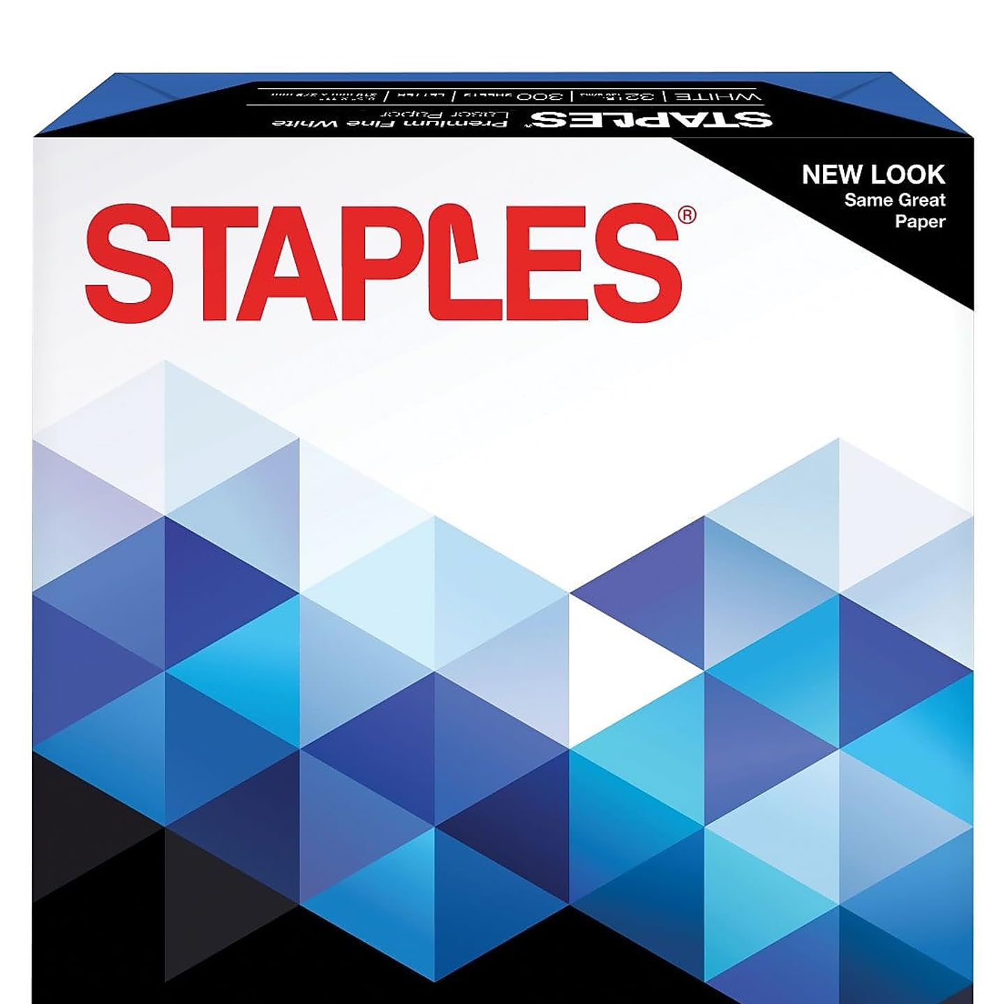 Staples 25% Cotton Fine Laser Paper, White, For Office, School & Home, For Office, School & Home