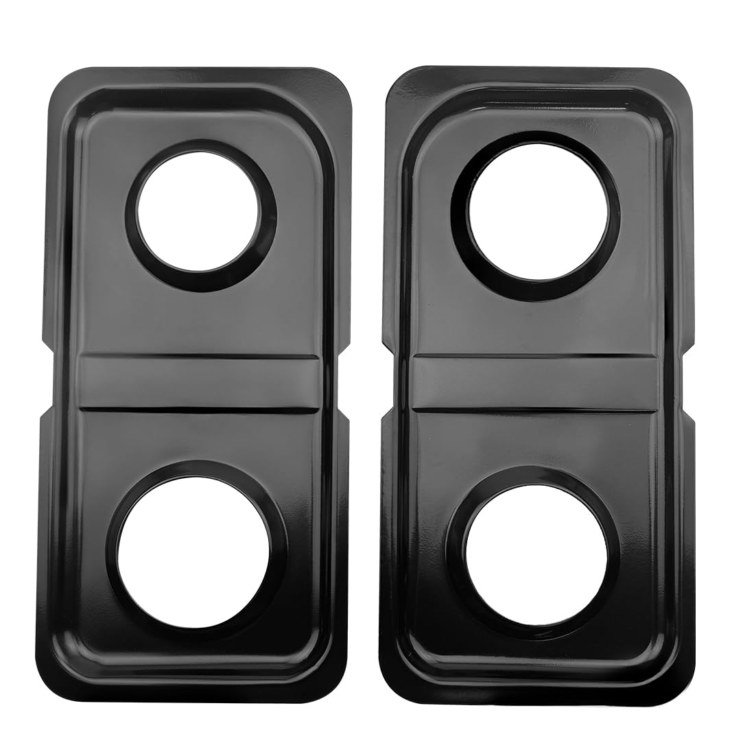 WB34K10009 WB34K10010 Drip Pans Cooktop Replacement Parts for GE Stove Double Burner Drip Pan