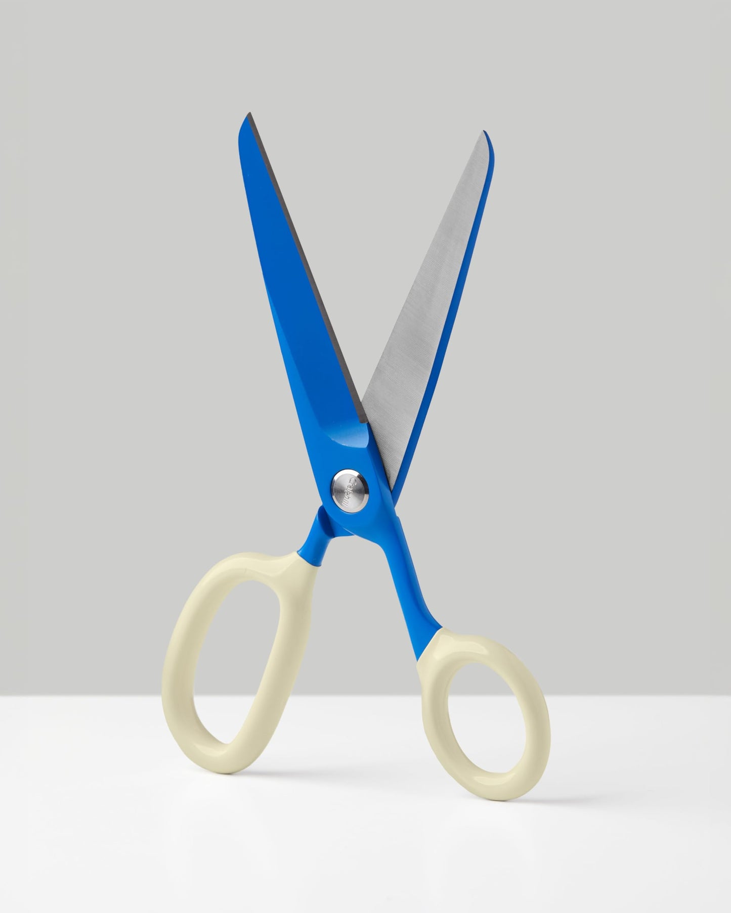 Craighill Chroma Scissors - 8.5” Heavy Duty Stainless Steel All Purpose Scissors for Office Supplies, Crafts & Home, Ultra Sharp, Comfort Grip Handles - Blue