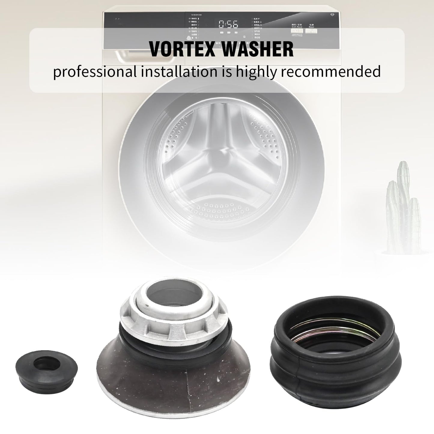 EATAKWARD 6-2095720 Washer Tub Stem Seal Repair Kit, Replacement for Whirlpool Maytag Jenn Air LAT9416AAE, LSE7806ACE, LAT9356AAE, LAT2500AAE, Replaces AP4390013, 1478842, 201537, PS2351899