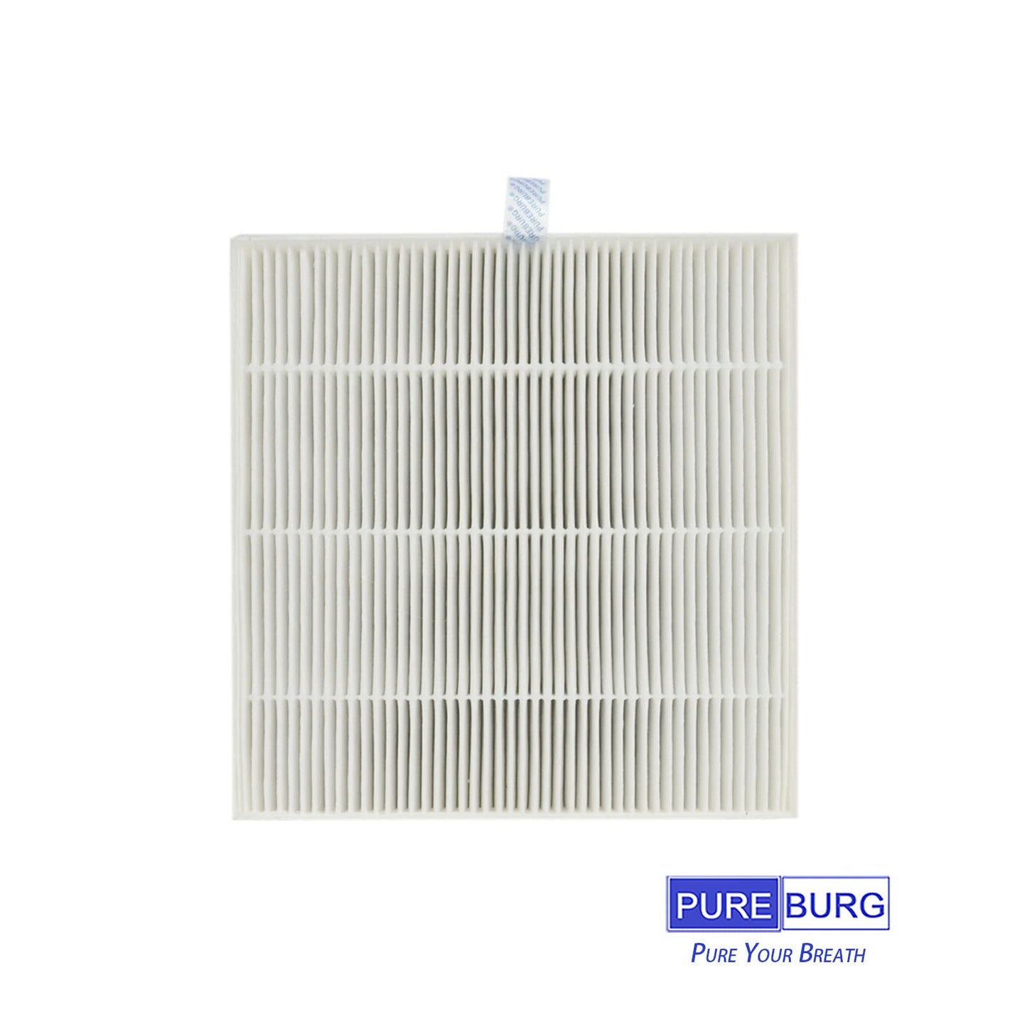 PUREBURG Replacement Filter Compatible with BLUEAIR Series 5200, 5210i 5240i DustMagnet Air Purifiers, H13 True HEPA and Activated Carbon 2 in 1, 4 Piece Pack