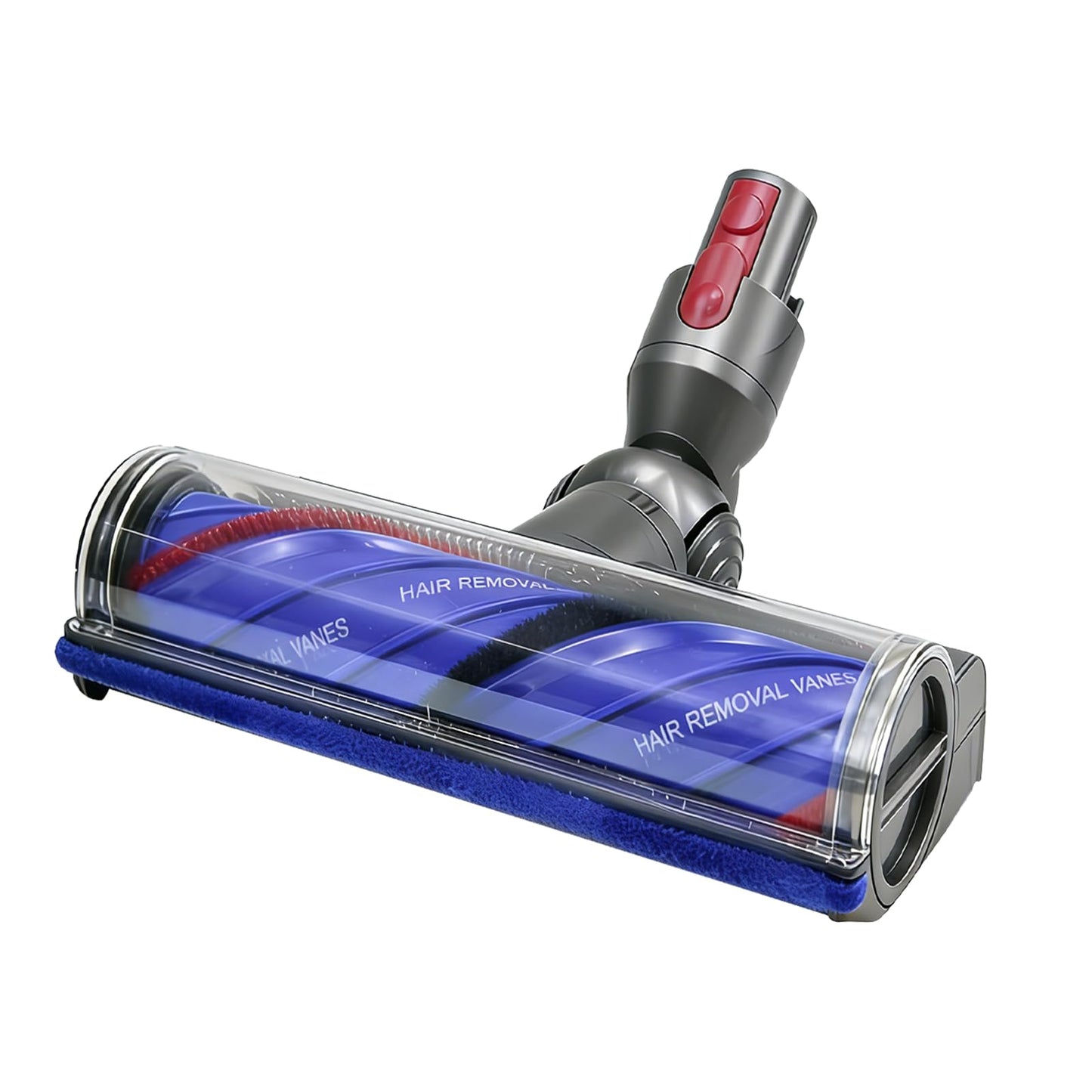 Adaptable Upgrade Anti-Tangle Quick-Release Motorhead Brush Roller Replacement, Compatible with Dyson V7 Head, V8 Head, V11 Head and Other V10 V15 Cordless Vacuum Attachments with LED Green Light