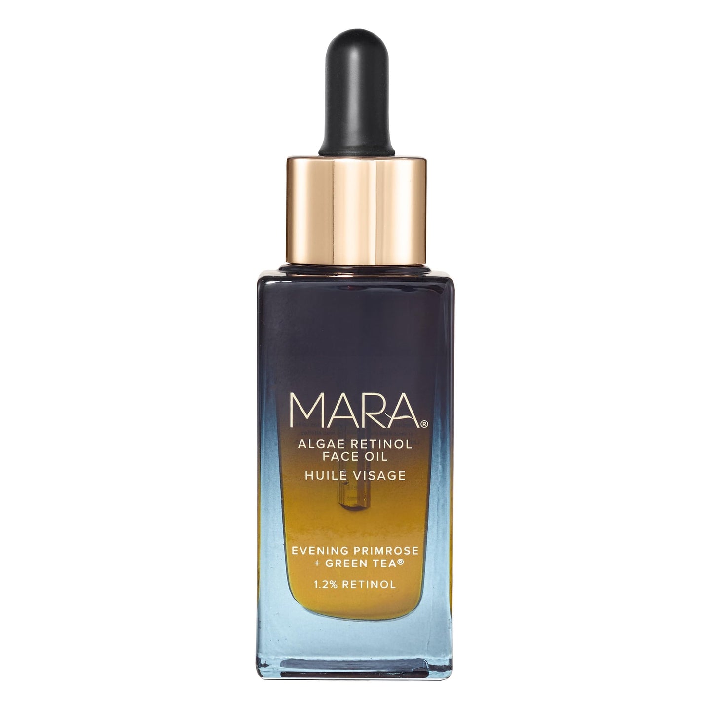 MARA - Natural Evening Primrose + Green Tea Algae Retinol Face Oil | Plant-Based Skin Care | Moisturizes + Soothes Skin To Minimizes Look of Pores + Fine Lines (Full Size, 1 fl oz | 30 ml)
