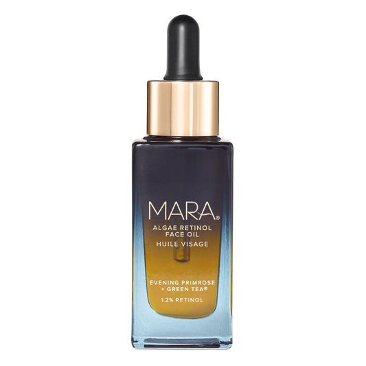 MARA - Natural Evening Primrose + Green Tea Algae Retinol Face Oil | Plant-Based Skin Care | Moisturizes + Soothes Skin To Minimizes Look of Pores + Fine Lines (Full Size, 1 fl oz | 30 ml)