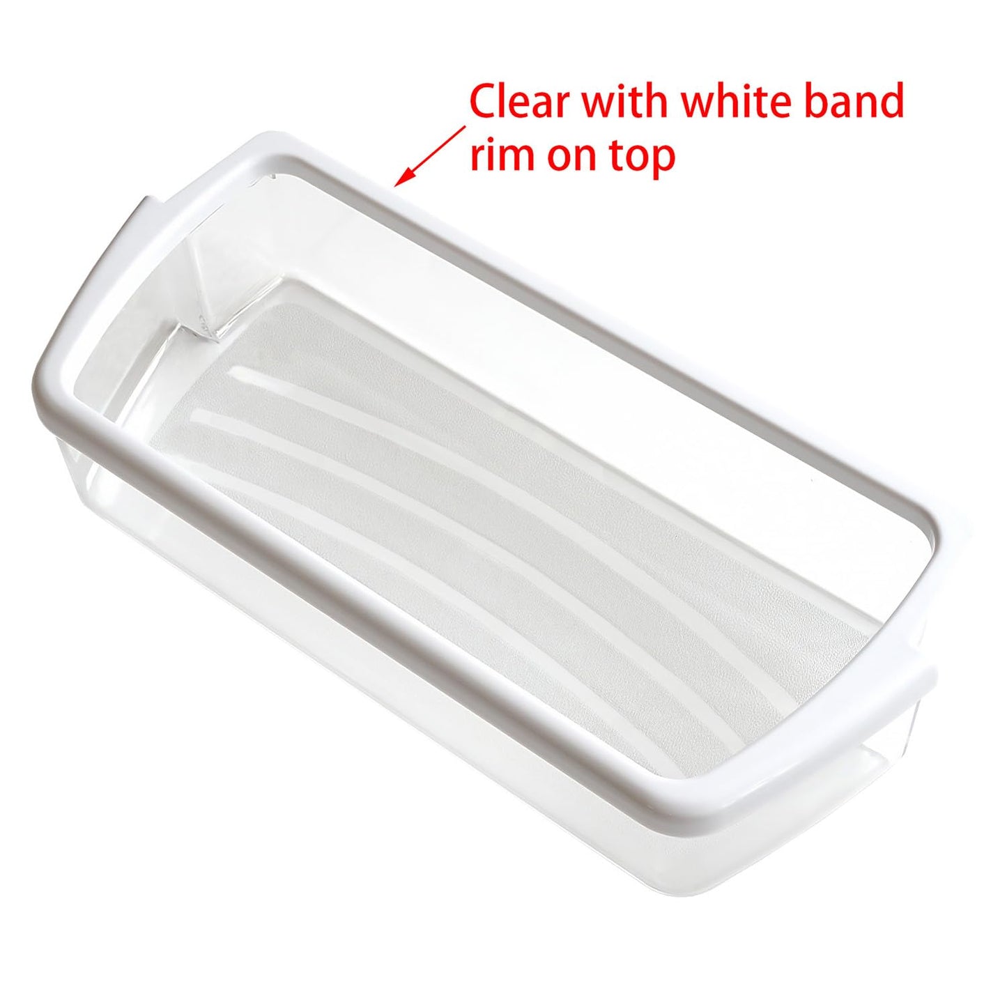2 Packs Refrigerator Door Shelf Bin Fit for Kenmore 106.51102110 106.51103111 106.58143801 106.57029600 106.41262801 106.41263804 106.57026600 106.51109110 106.41562801 106.56866602 106.51103110