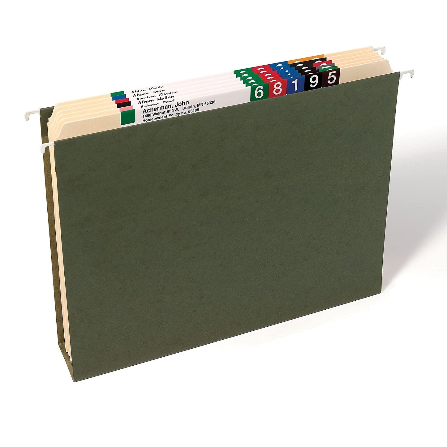 Smead File Folder, Reinforced Straight-Cut Tab (Not Undercut), Letter Size, Manila, 100 per Box (10310)