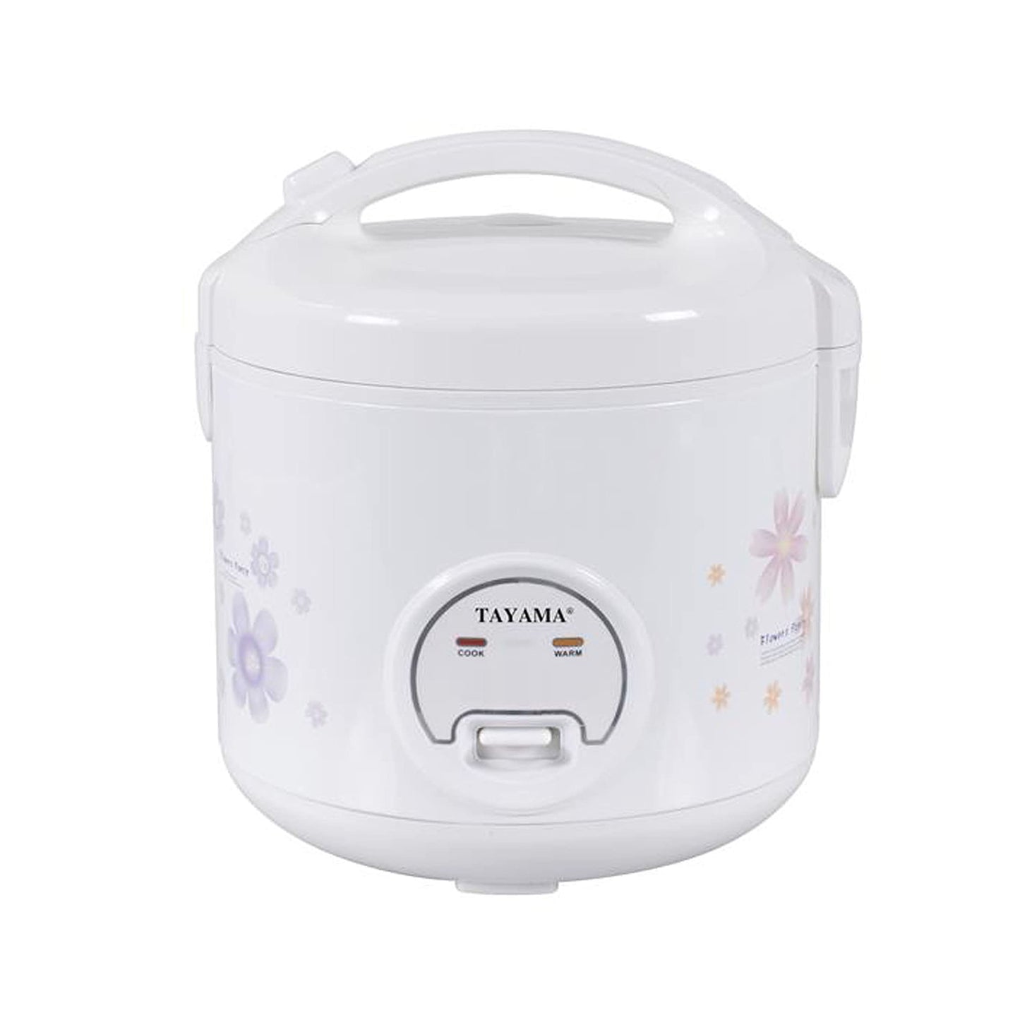 TAYAMA Automatic Rice Cooker & Food Steamer 10 Cup, White (TRC-10RS)