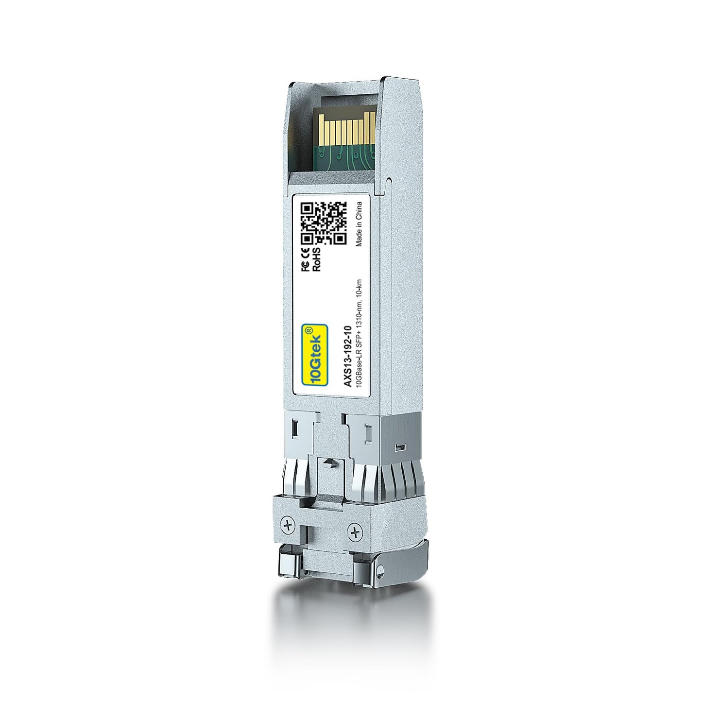 10Gtek 10GBase-LR SFP+ Transceiver, 10G 1310nm SMF SingleMode Fiber Optic Module, 10km, for Cisco SFP-10G-LR, Meraki MA-SFP-10GB-LR, Ubiquiti UniFi UF-SM-10G, Fortinet, Mikrotik and More, Pack of 10