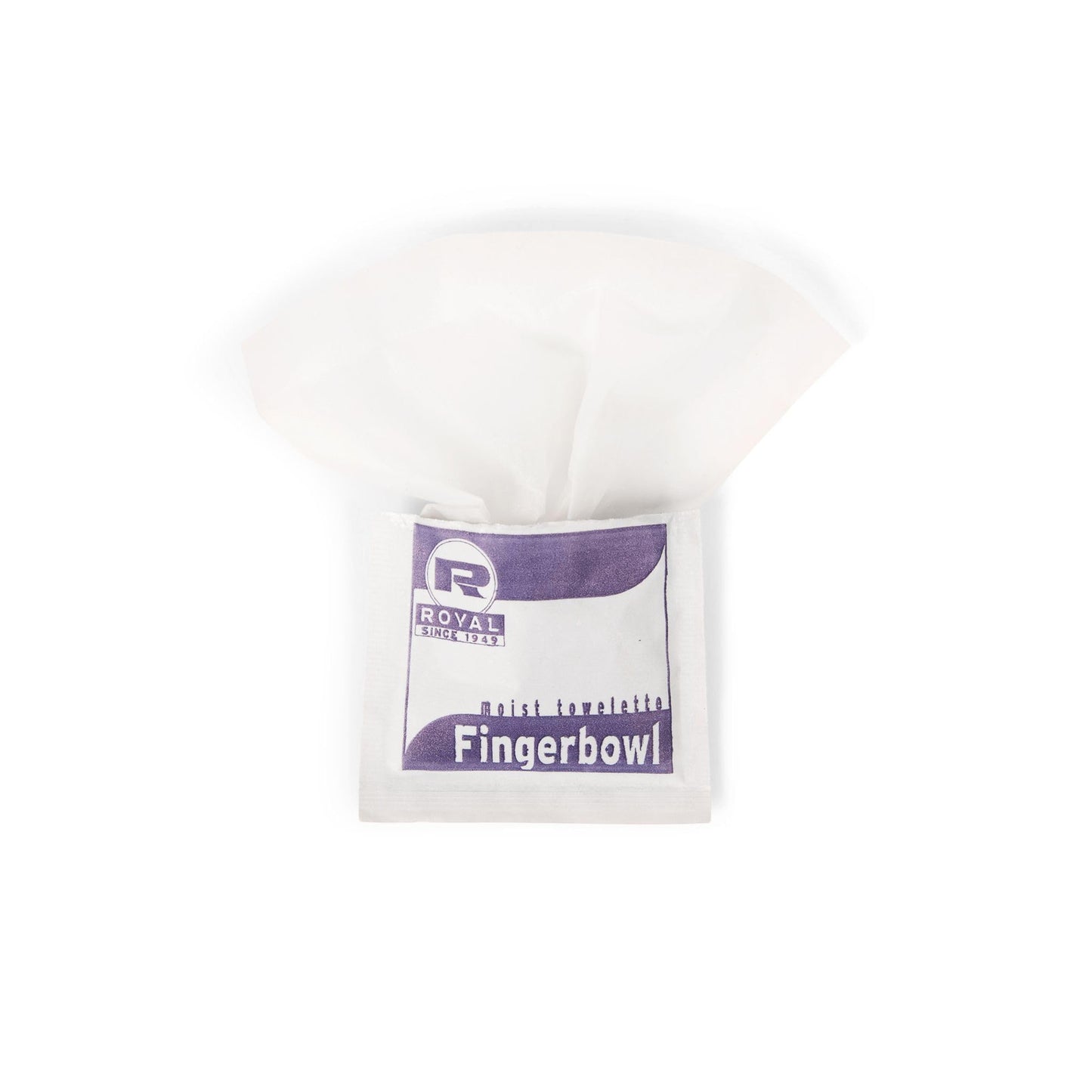 Royal Moist Wet Wipe Towelette, Individually Wrapped, Package of 1000