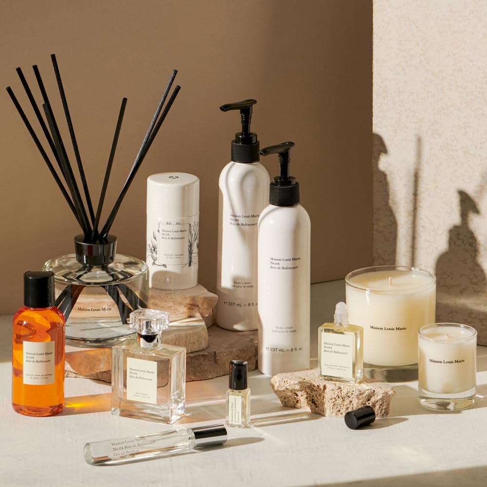 Maison Louis Marie - No.4 Bois de Balincourt Eau De Parfum 2-Piece Holiday Gift Set | Luxury Clean Beauty + Non-Toxic Fragrance