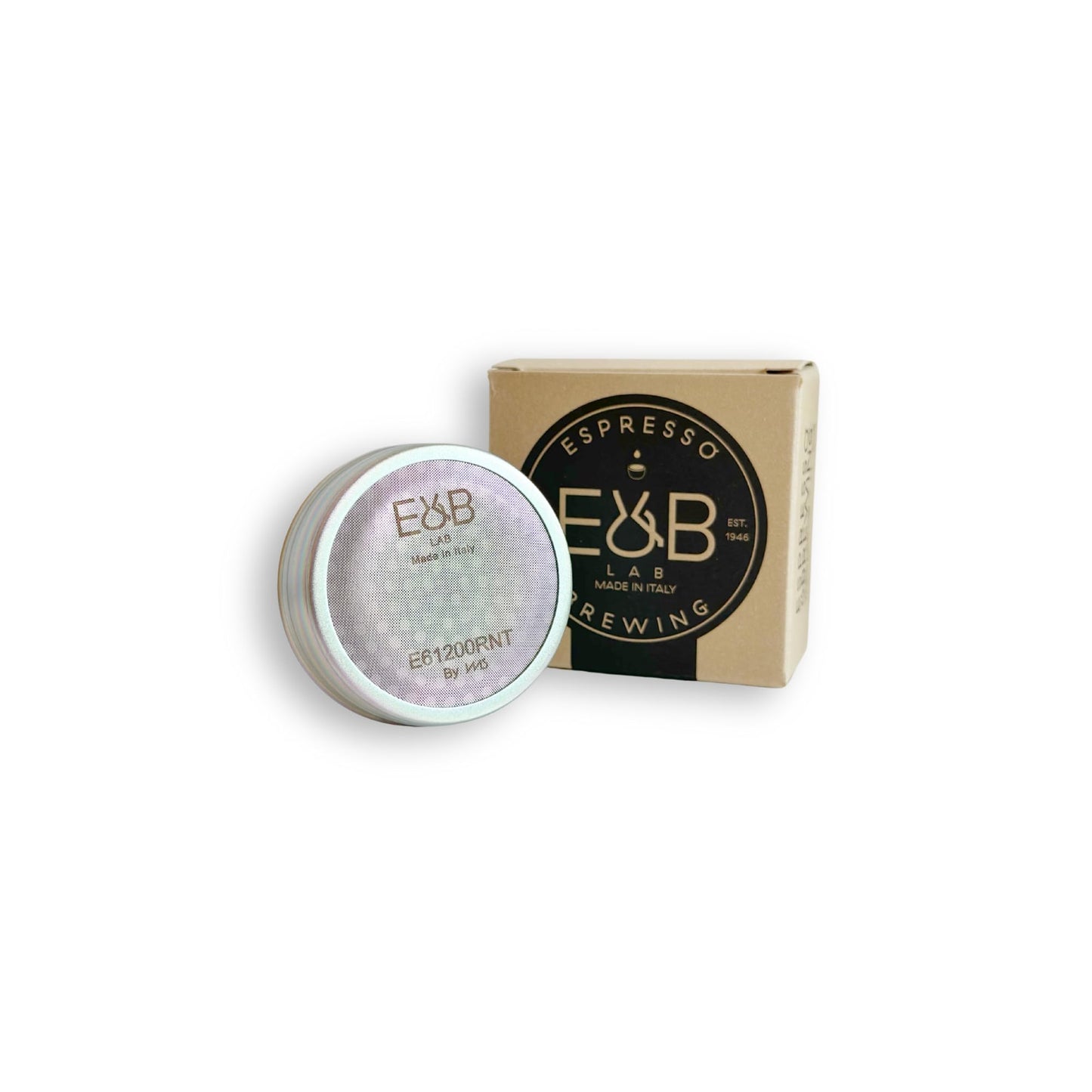 IMS Precision Shower Screen for E61 Espresso Machines by E&B, Lab E61200RNT. Nanotech, Reinforced. Includes Cafelat Gasket 8mm, Silicone Grease, Paper Shim