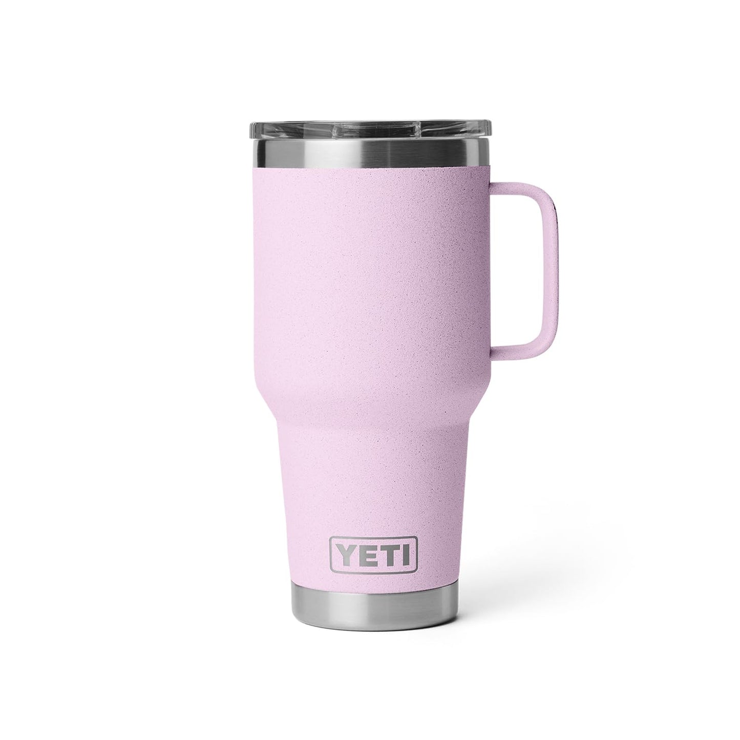 YETI Rambler 30 oz Travel Mug, Stainless Steel, Vacuum Insulated with Stronghold Lid, Cherry Blossom