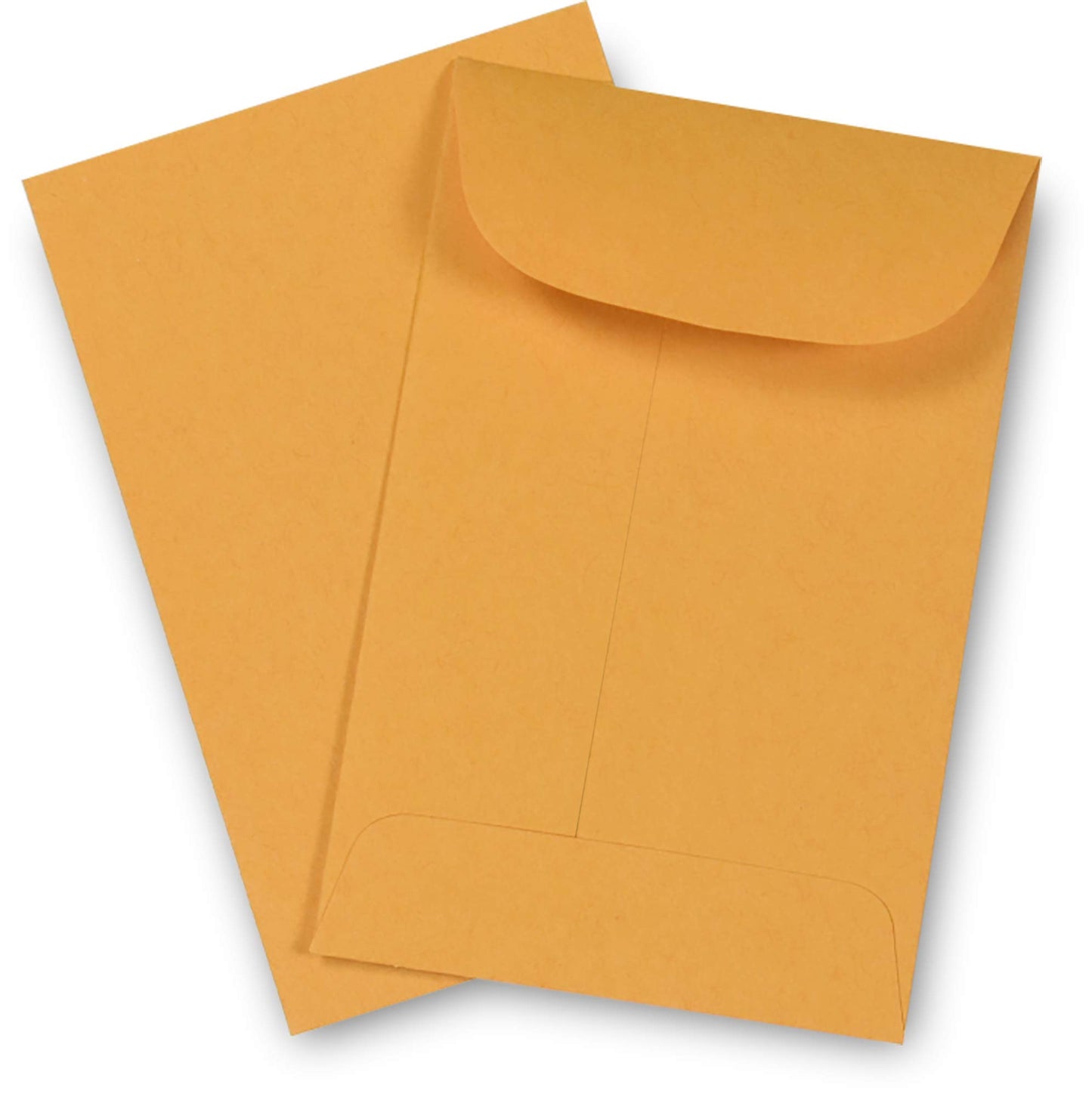 500 Guardian #4 Paper Coin Envelopes - Blank Small Envelopes for Coins, Receipts, Stamps, Small Parts Storage, & More – 3" x 4-1/2" Cash Envelopes – Gummed Flap Gift Card Holder Envelopes