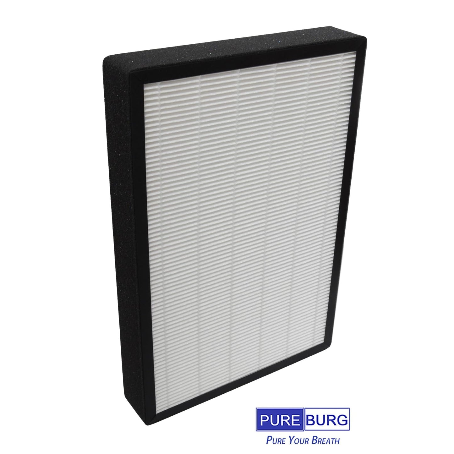 PUREBURG Replacement Filter Compatible with BreathePlus Pro Smart Air Purifier, H13 True HEPA and Activated Carbon 2-in-1 Dust Odors Clean