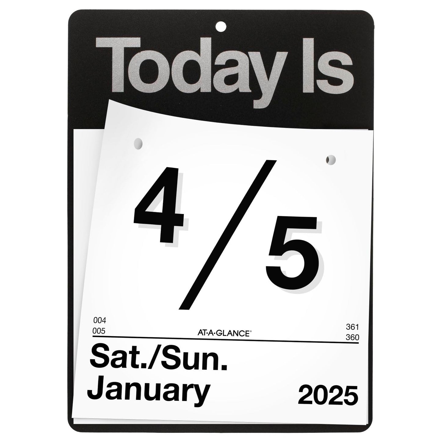 AT-A-GLANCE 2025 "Today Is" Daily Wall Calendar, 8-1/2" x 8", Large (K40025)