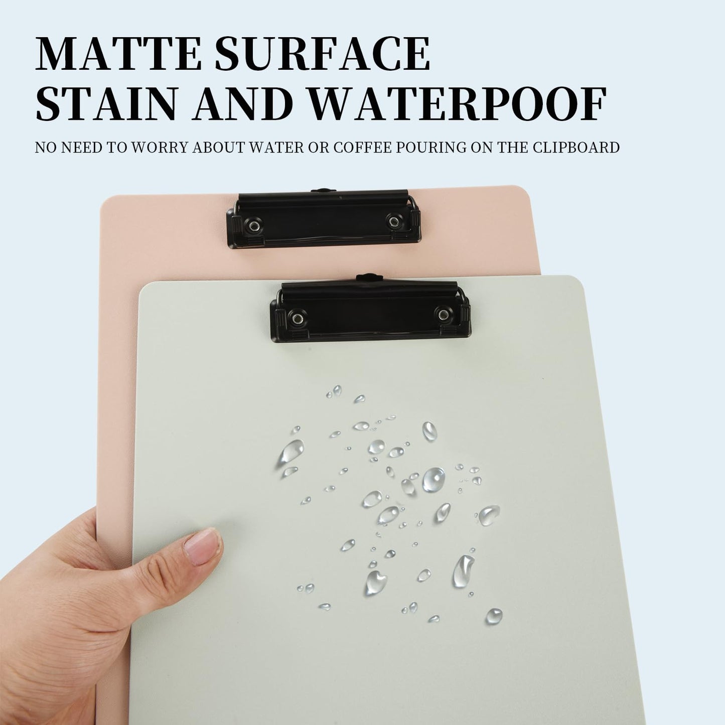 4 PCS Magnet Clipboard with Pen, 9x12.5 Inch A4 Letter Size, Plastic Waterproof Multifunction Board for Nurse, Teacher, Kids, Office