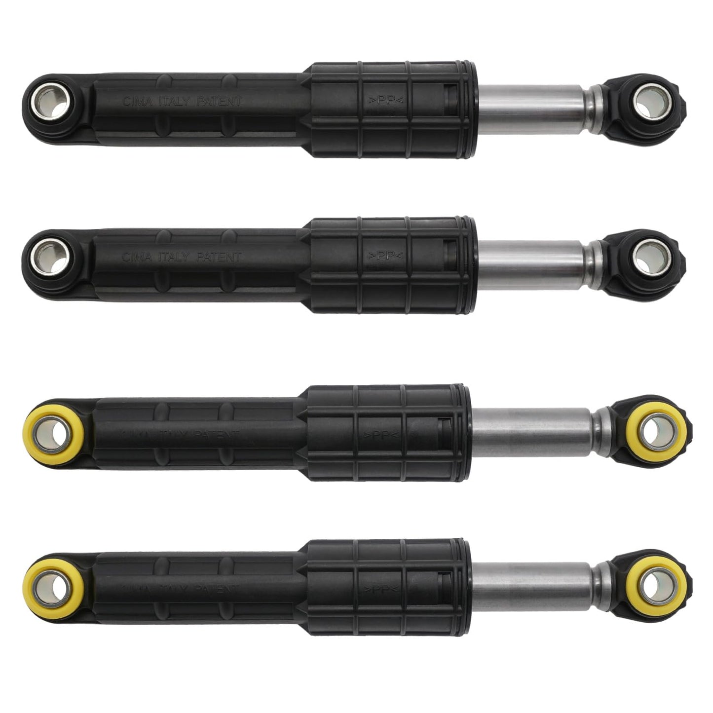 Siwdoy Washer Front And Rear Shock Absorbers Compatible with Samsung WF350ANR/XAA WF419AAW/XAA WF42H5200AP/A2 WF42H5000AW/A2 WF42H5200AF/A2 WF42H5400AF/A2 WF45N5300AW/US