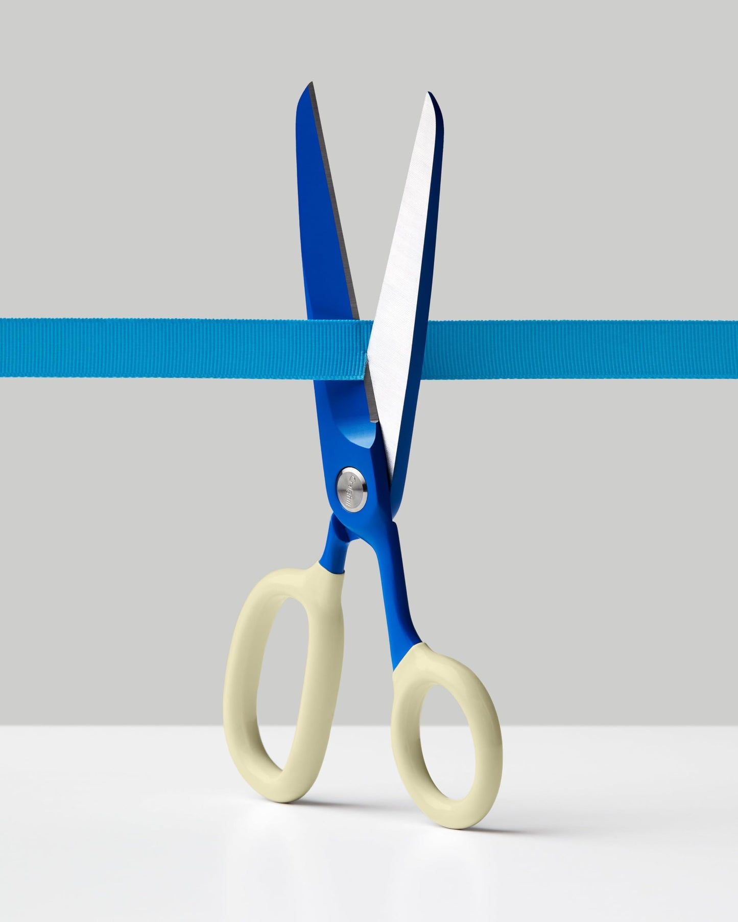 Craighill Chroma Scissors - 8.5” Heavy Duty Stainless Steel All Purpose Scissors for Office Supplies, Crafts & Home, Ultra Sharp, Comfort Grip Handles - Blue