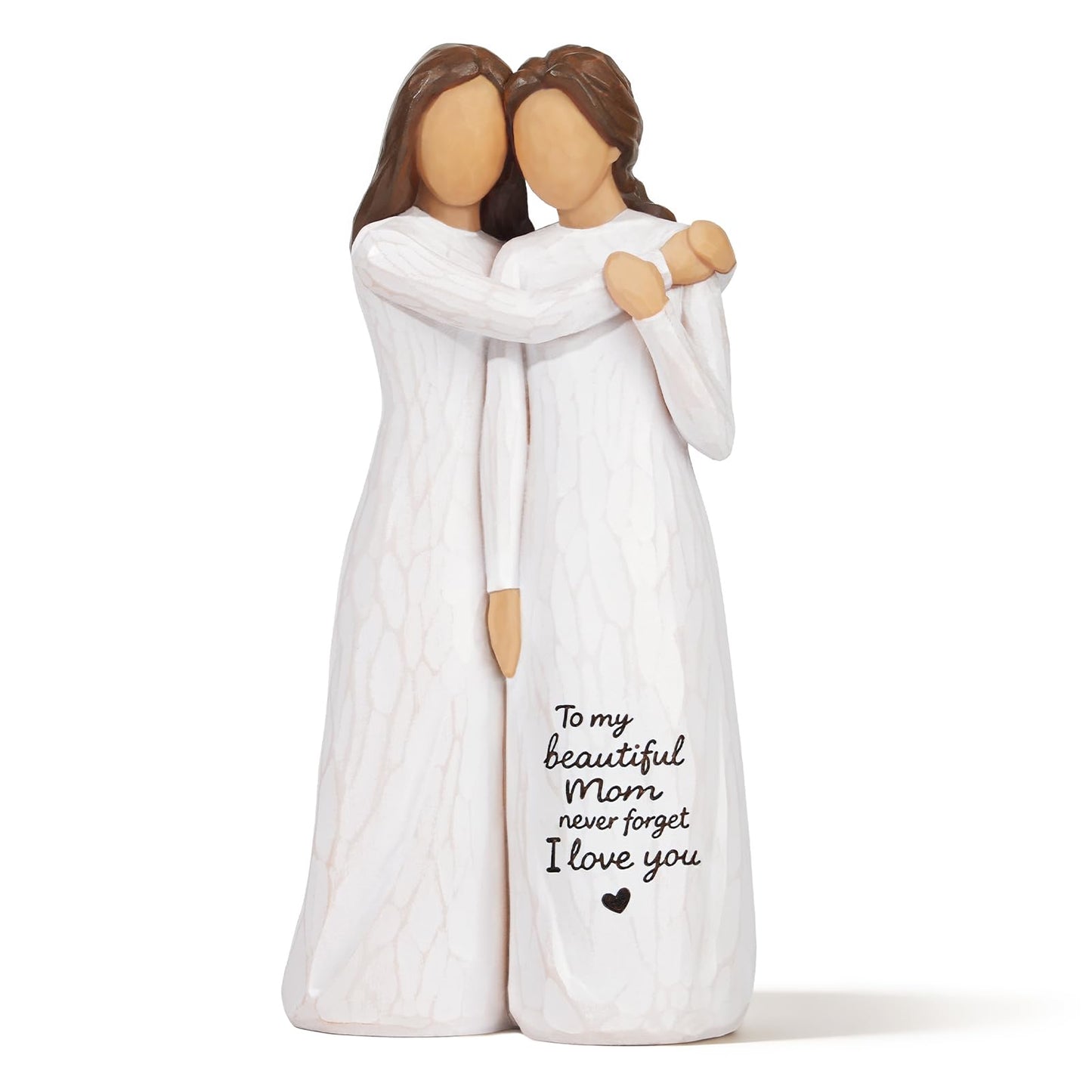 Formiele Gifts for Mom from Daughter, Mom Mothers Day Birthday Gifts - Mother Daughter Hand-Painted Resin Figurine