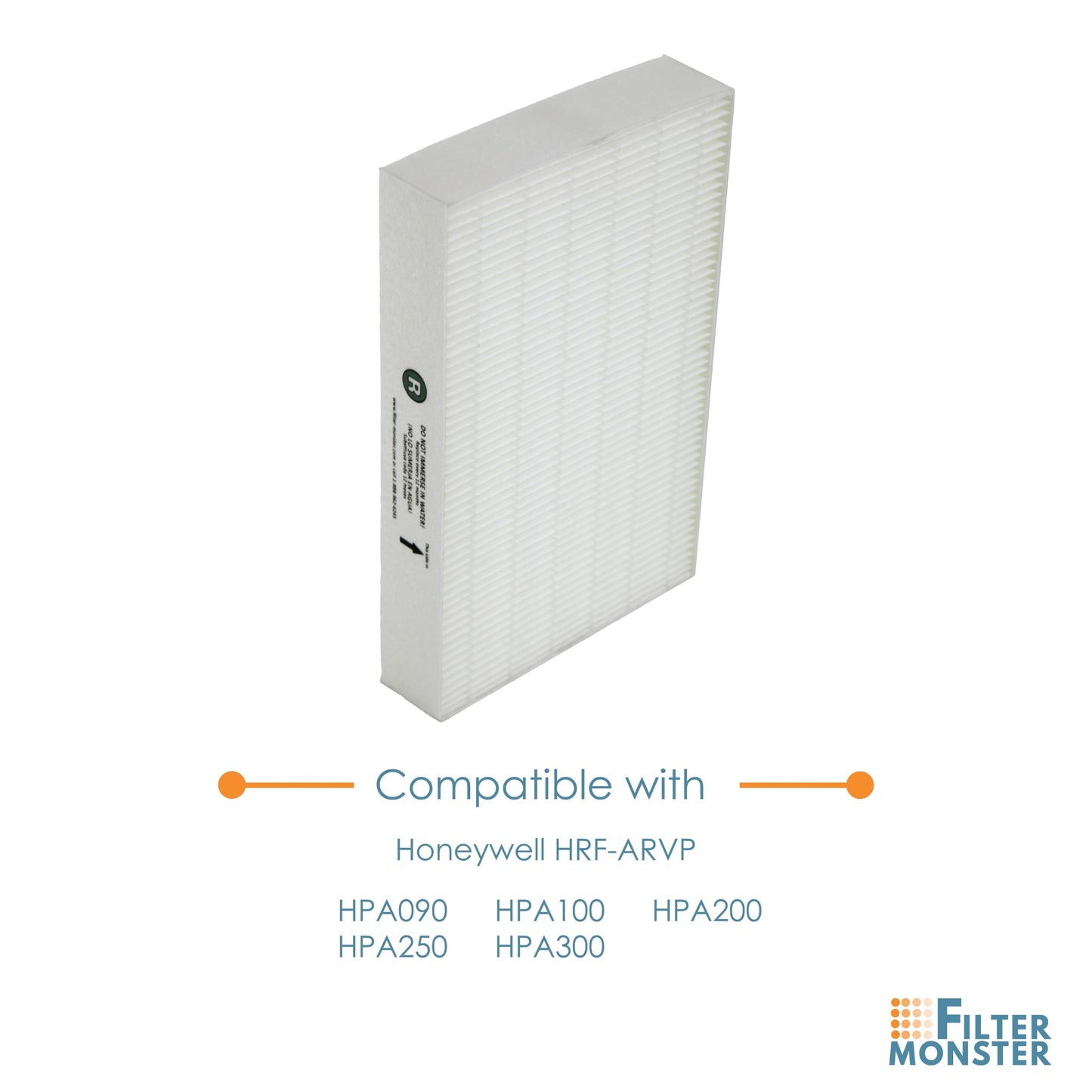 Filter-MonsterReplacement Filter Value Combo Pack Compatible with Honeywell HRF-ARVP for HPA090, HPA100, HPA200, HPA250, HPA300 Air Purifier Series