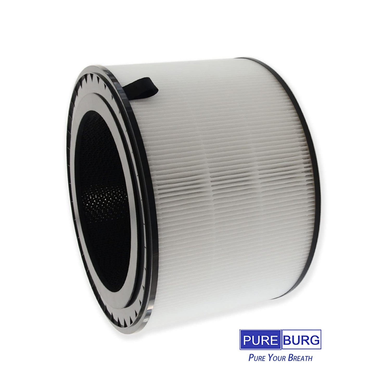 PUREBURG Replacement Filter Compatible with LG PuriCare 360 Air Purifier AS330DWR0 (Single Filter) & AS601HBB0 Parts AAFTDT301, H13 True HEPA and Activated Carbon Multi-Layer Filtration, 1 Pack