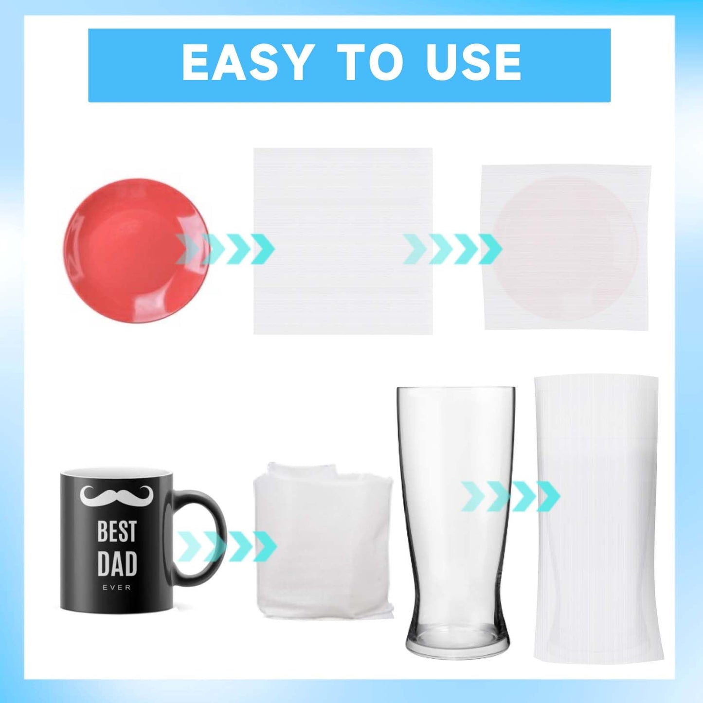 500pcs Cushioning Foam Pouches Moving Supplies, 4 Sizes (12x12inch,12x12inch sheets,12x7.5inch,7.5x7.5inch) Use Packing Supplies for Moving, Packaging, Storage Incidental 300 Fragile Stickers, clear