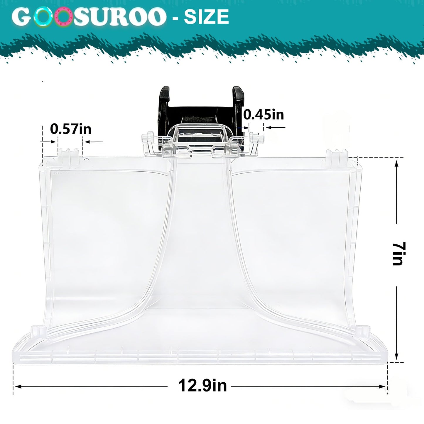 goosuroo 440014442 Replacement Front Floor Nozzle Assembly Fits for Carpet Cleaner Replacements Parts Compatible with SmartWash 2nd Generation & SmartWash PET (Without Sprayer，Universal Enhanced)