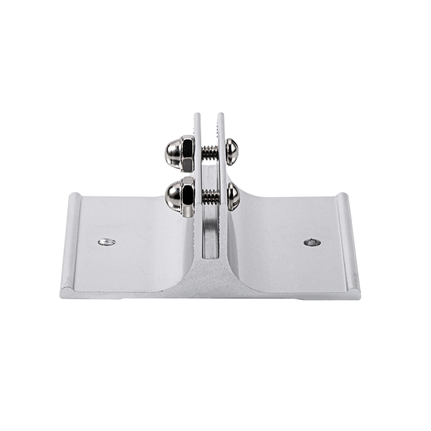 Aluminum Corridor Sign Holder, 10 Pack Direct Sign Mount Bracket, Design for Restroom, Conference Room Classic Silver Signs - 3" Length, 1/8" Substrate - Easy to Install