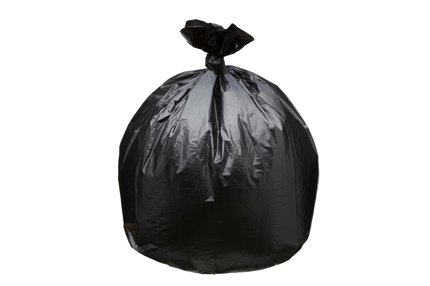 Top Knot Bags 45 Gallon Garbage Trash Bag 40X46" 1.5 Mil Black 100 Count Can Liner Bulk 40 Gallon 41 Gallon 42 Gallon 43 Gallon 44 Gallon Made in USA