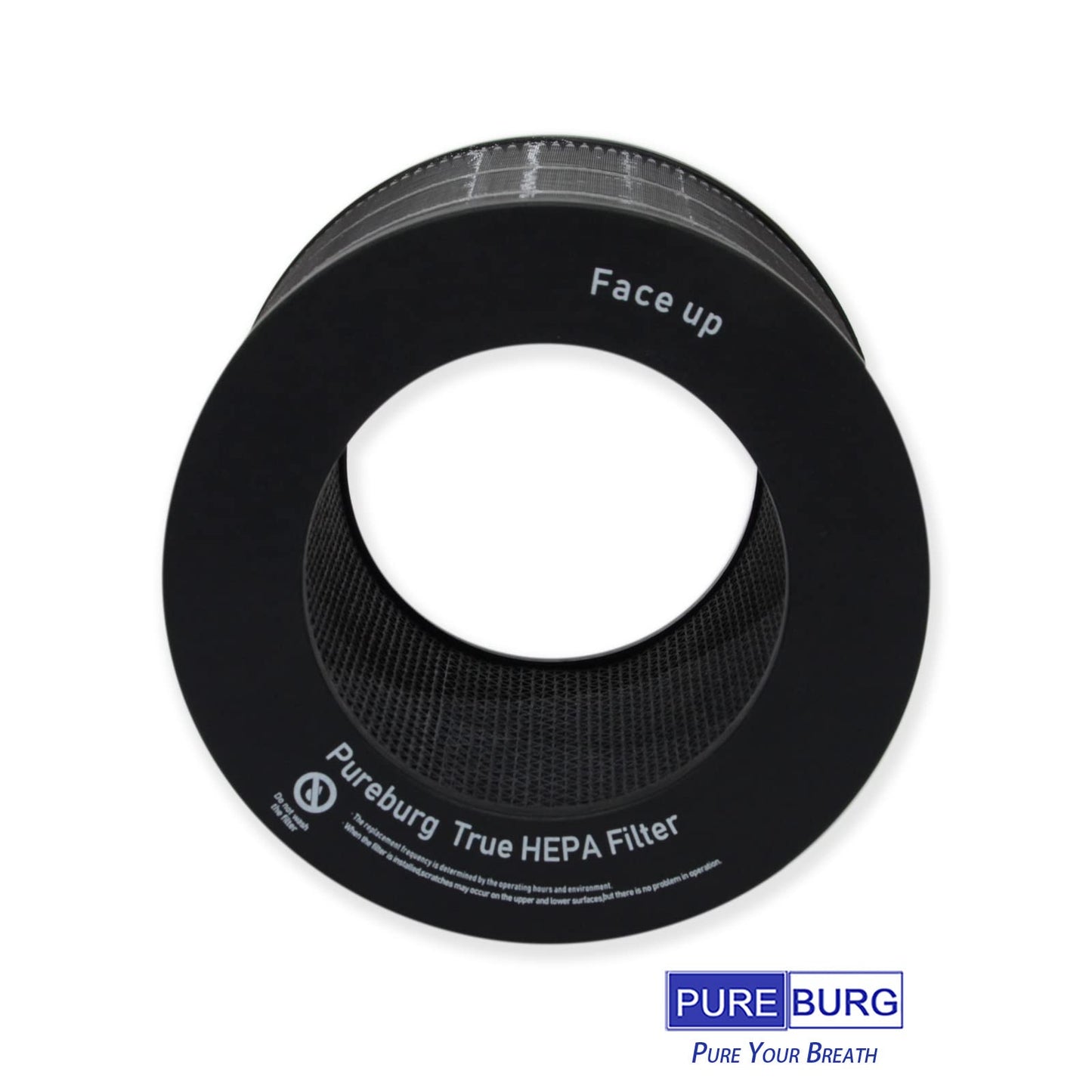 PUREBURG Replacement Filter Compatible with LG PuriCare AeroTower U9C Series U9CV2B U9CS1C U9CV1C Air Purifying Fan, H13 True HEPA Activated Carbon Multi-Layer Filtration