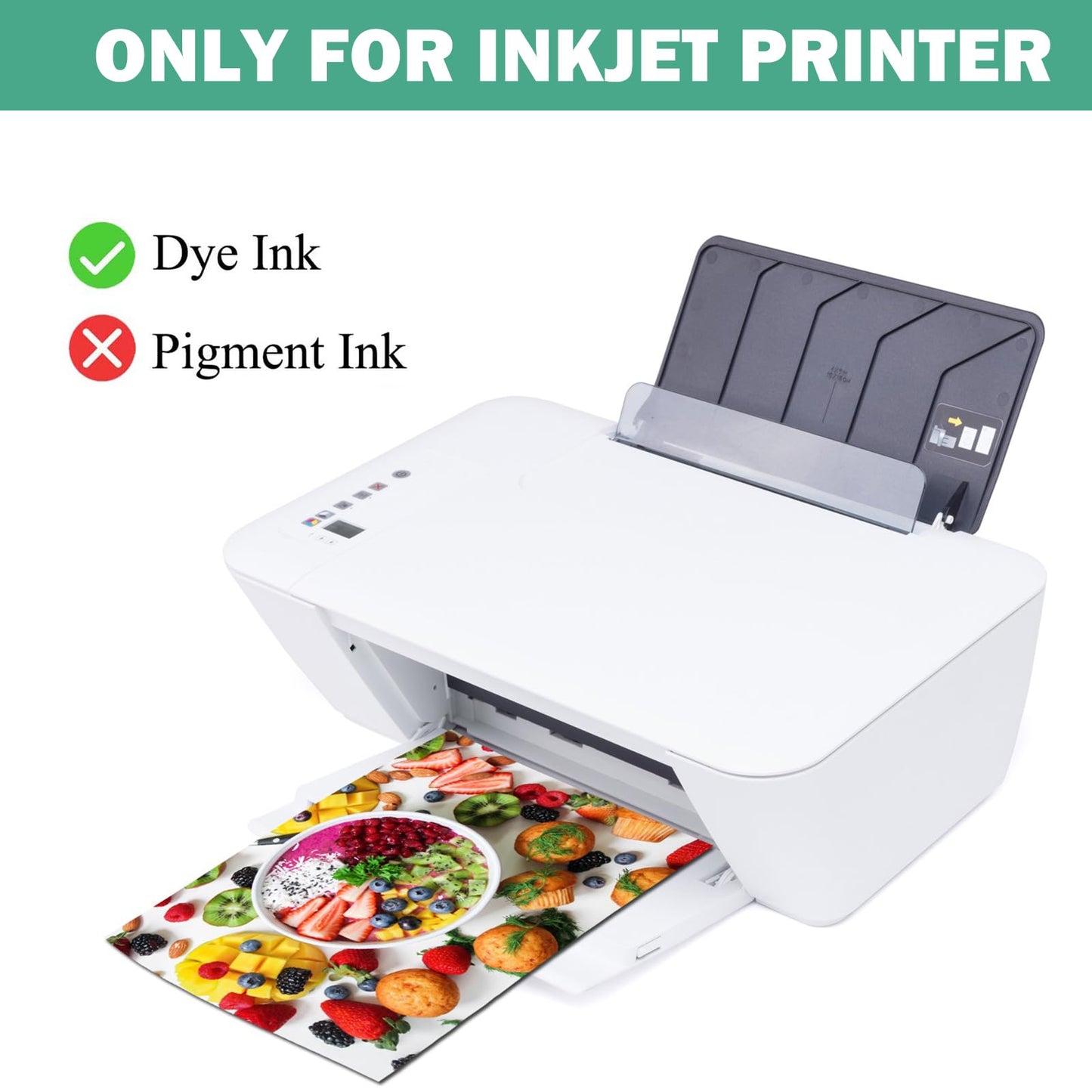 Pikapoka Double Sided Glossy Photo Paper 11x17, Thick Glossy Paper for Cardstock, 100 Sheets 61lb for Inkjet Printer