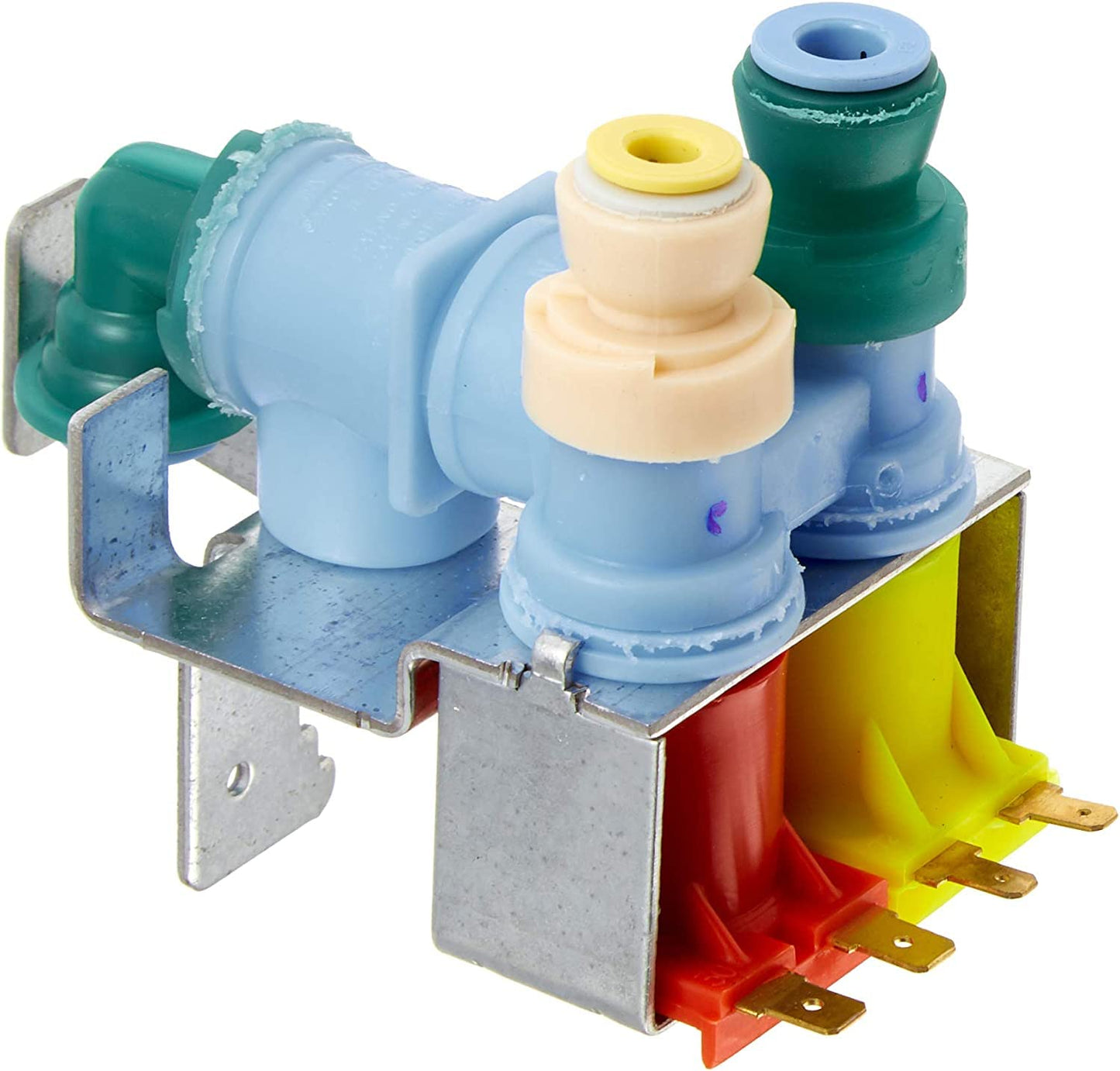 ENTERPARK all NEW Dual Water Inlet Valve OEM produced Compatible for W10420083, WPW10420083, AP6021208, K-78090 and PS11754529
