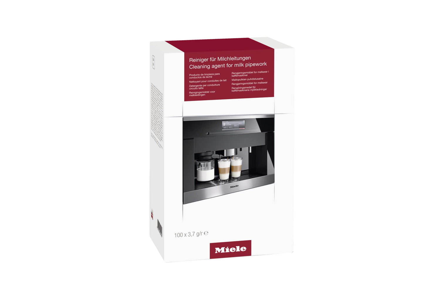 Miele Pipework Cleaner for Coffee Machines, 100 Packets