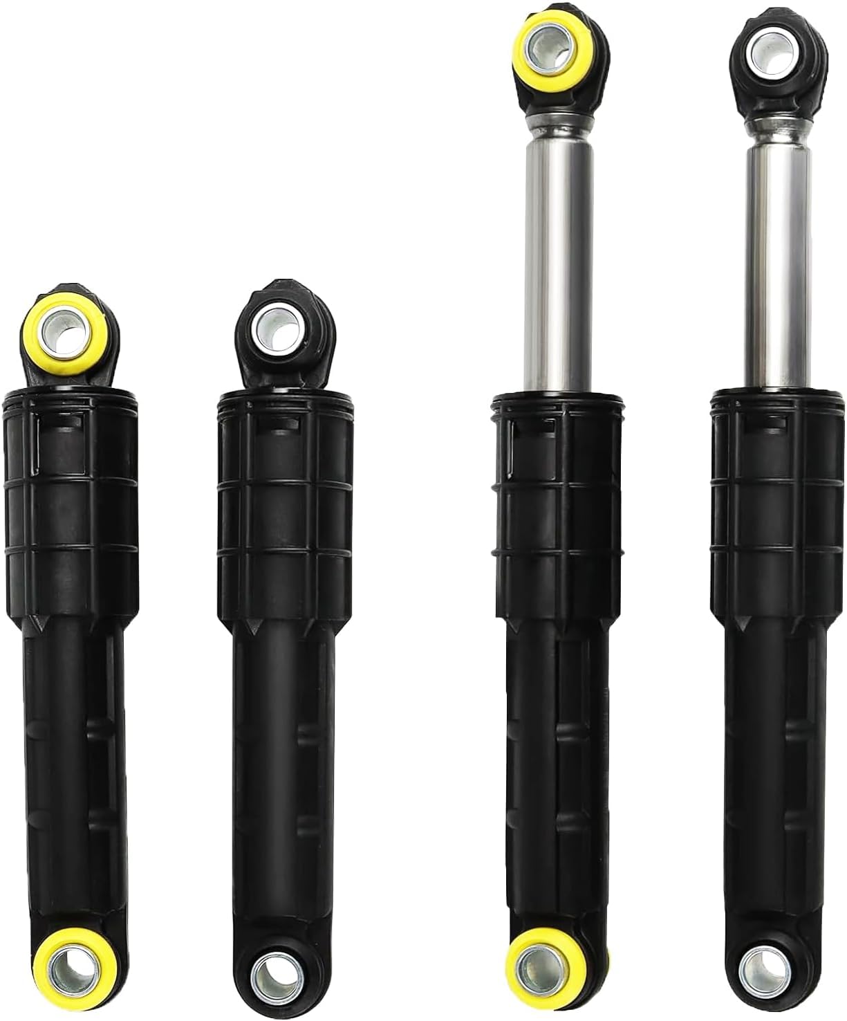 Washer Shock Absorbers 4PC Fit for samsung WF42H5000AW WF42H5200AP WF42H5200AW WF42H5200AF WF45N5300AW WF350ANP WF330ANW WF350ANW WF45M5500AW WF42H5600AW WF45K6500AV WF45K6500AW WF50K7500AV