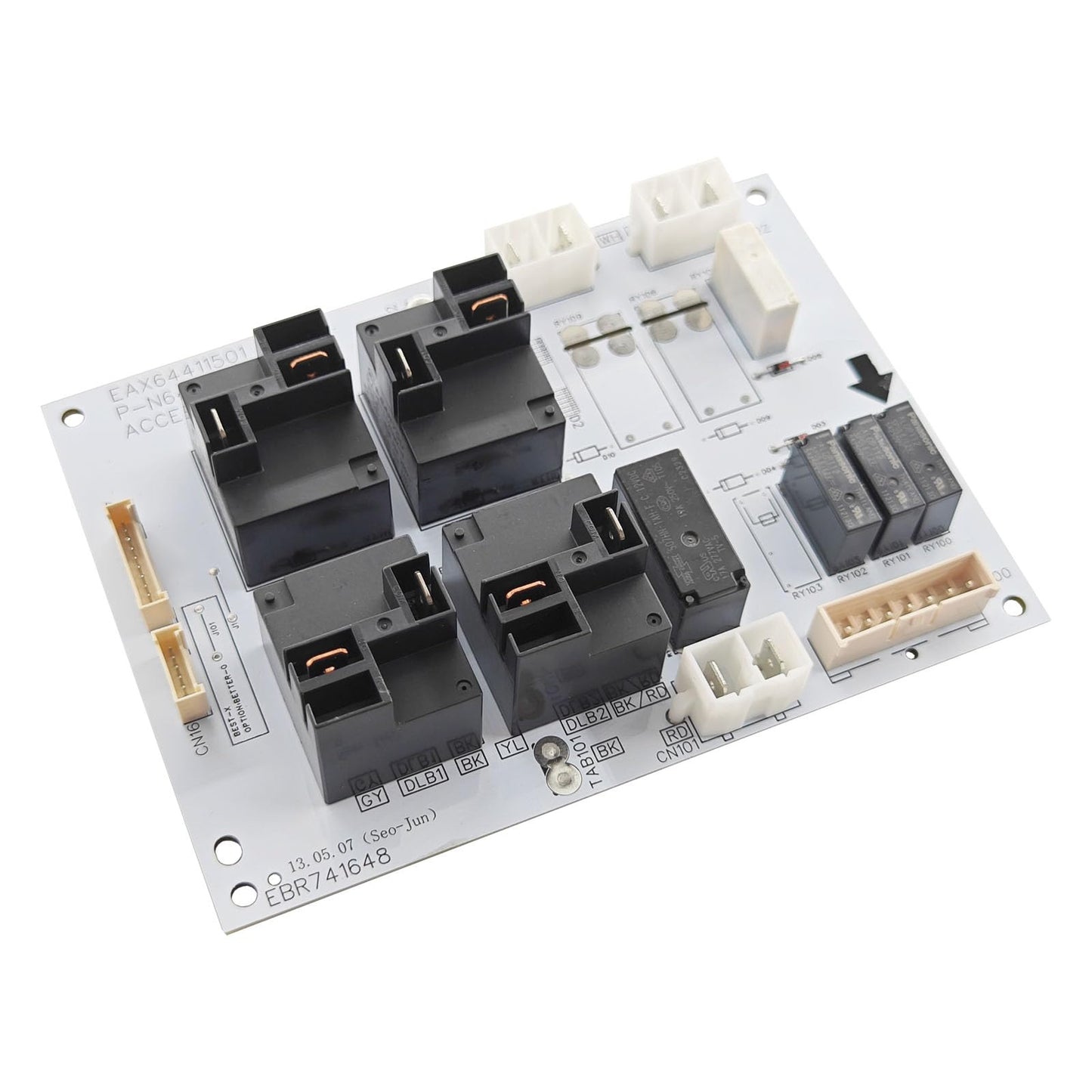 Fundyliue EBR74164805 Range Oven Relay Control Board Replacement for Range Stove Oven LRE3021ST LRE3083SW LRE3083ST LRE6321ST