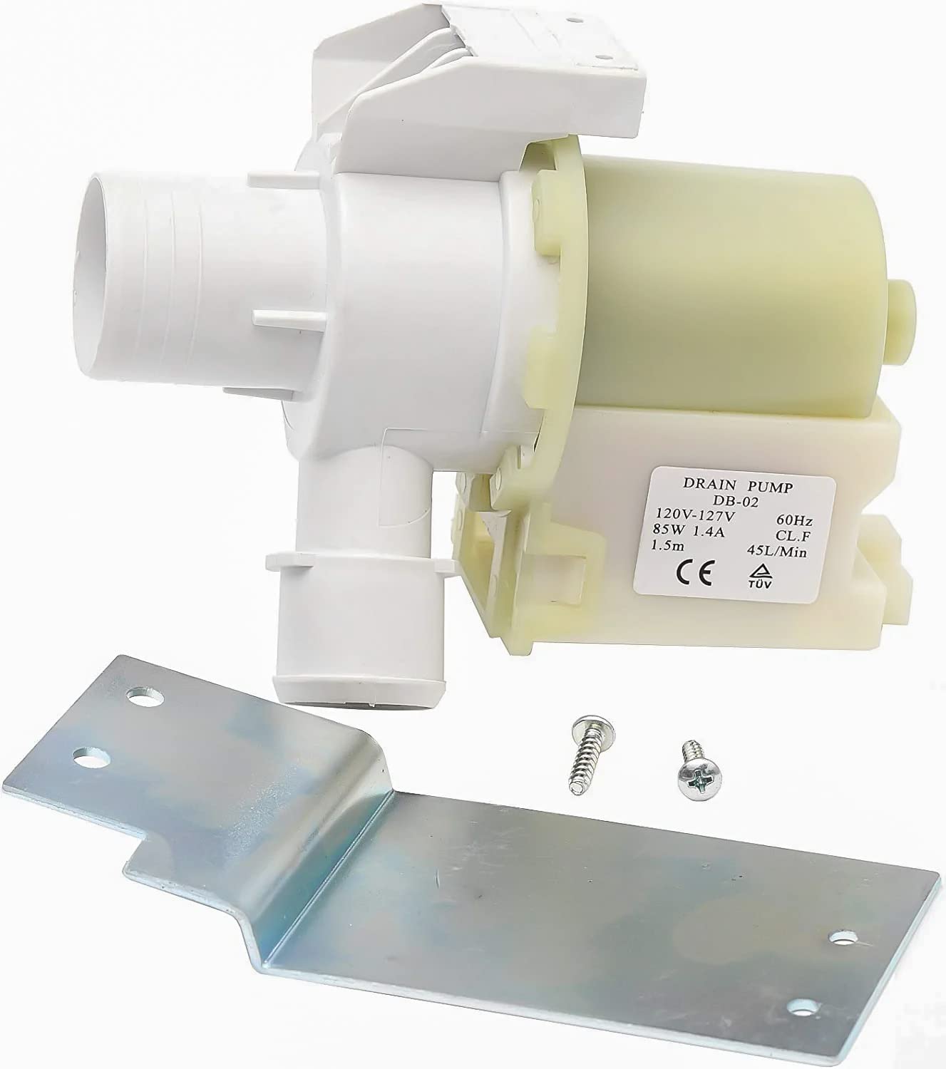 GE WH23X10030 Washer Drain Pump by Seentech - Compatible with GE Washers - Replace P5803461 WH23X10013 14389643P001 3015301 J27-769 PS8768445 TRUCK TRUCK-1 WH23X0081 WH23X0091 WH23X0092