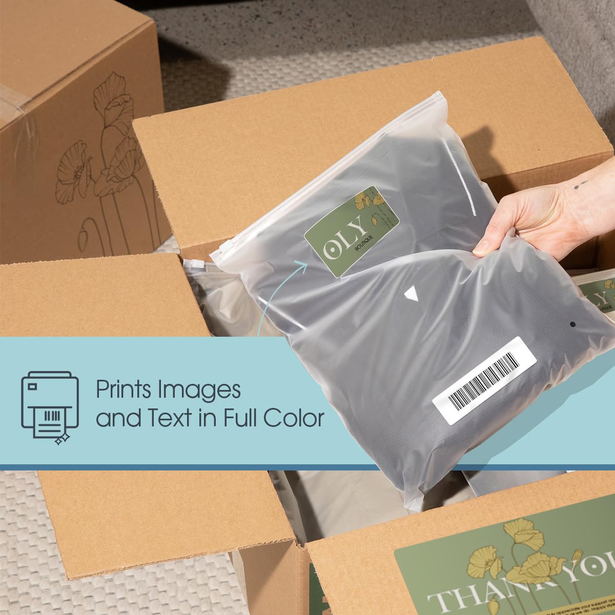 4" X 5" Matte White Printable Shipping Labels (500 Sheets, 2000 Stickers) Address and Mailing Labels for Laser & Inkjet Printers - Spartan Industrial Template R022