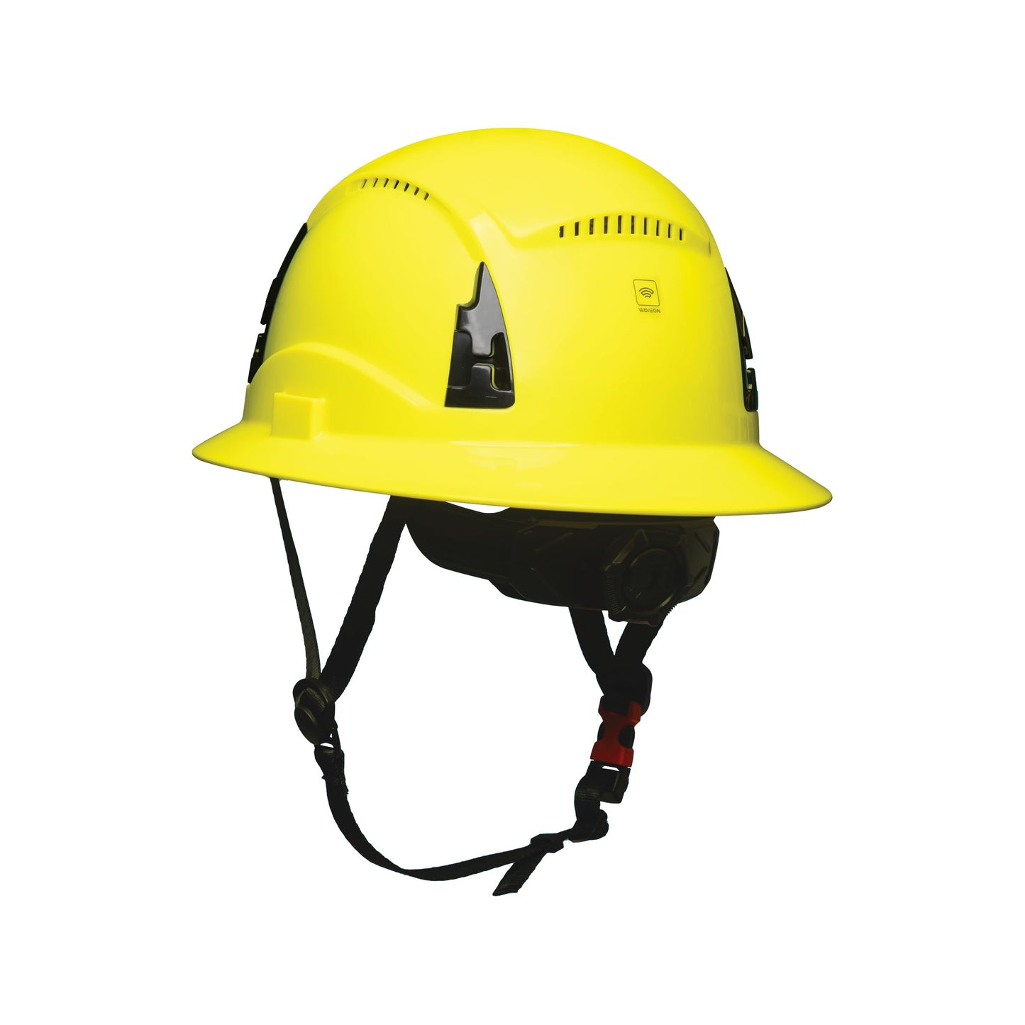 Malta Dynamics APEX Type 2 Class C Full Brim Safety Helmet, Vented, ANSI Z89.1, EN12492, OSHA 1910 and OSHA 1926 Compliant, Yellow