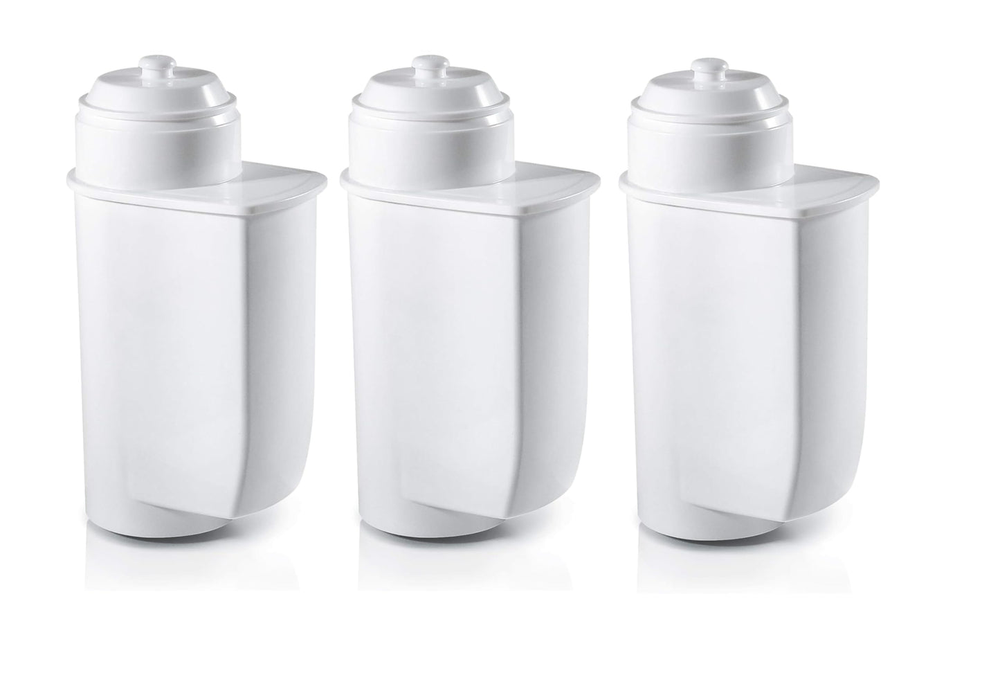 Compatible for Bosch Brita Intenza TCZ7003 water filter Espresso machine water filter compatible for BRITA INTENZA/SIEMENS/NEFF/GAGGENAU/VeroBar/VeroProfessional (3, Filters)