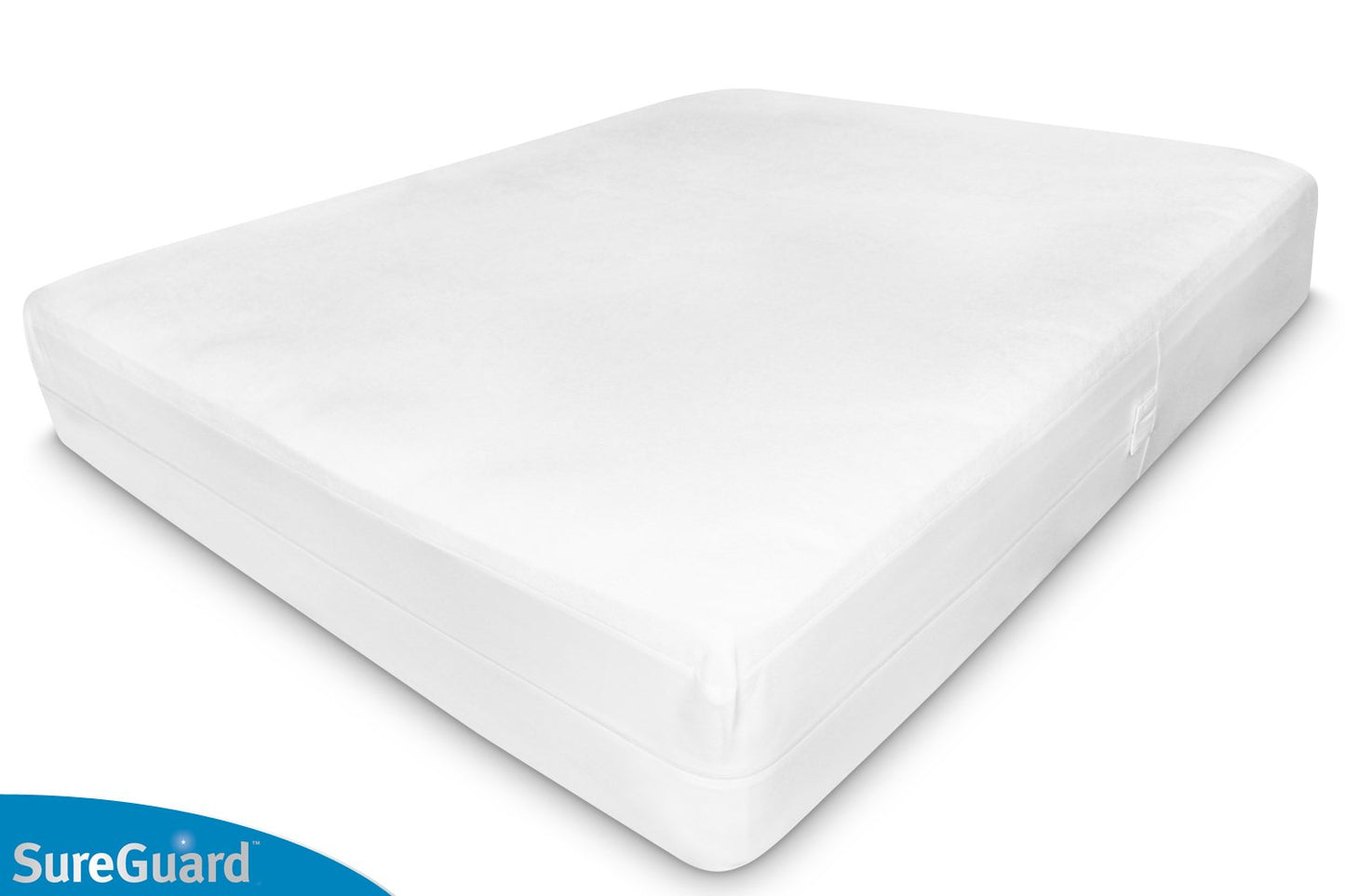 Twin (9-12 in. Deep) SureGuard Mattress Encasement - 100% Waterproof, Bed Bug Proof, Hypoallergenic - Premium Zippered Six-Sided Cover