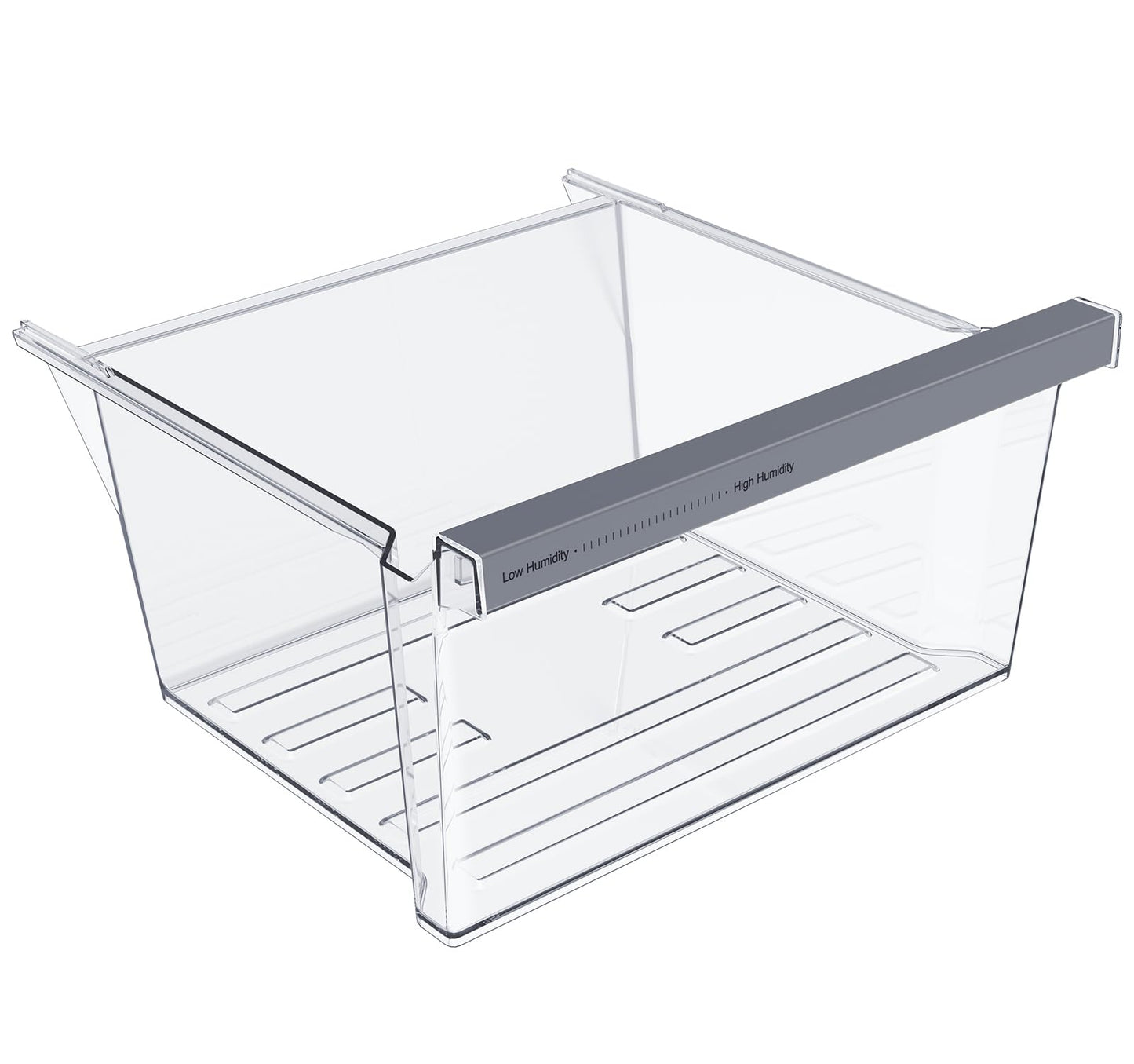 UPGRADED W11162443 Refrigerator Crisper Drawer Compatible with Whirlpool Crisper Drawer W10899435 Whirlpool Fridge Drawer W11046494 Maytag Refrigerator Drawer WRS325SDHZ WRS315SDHZ WRS315SDHM Drawer